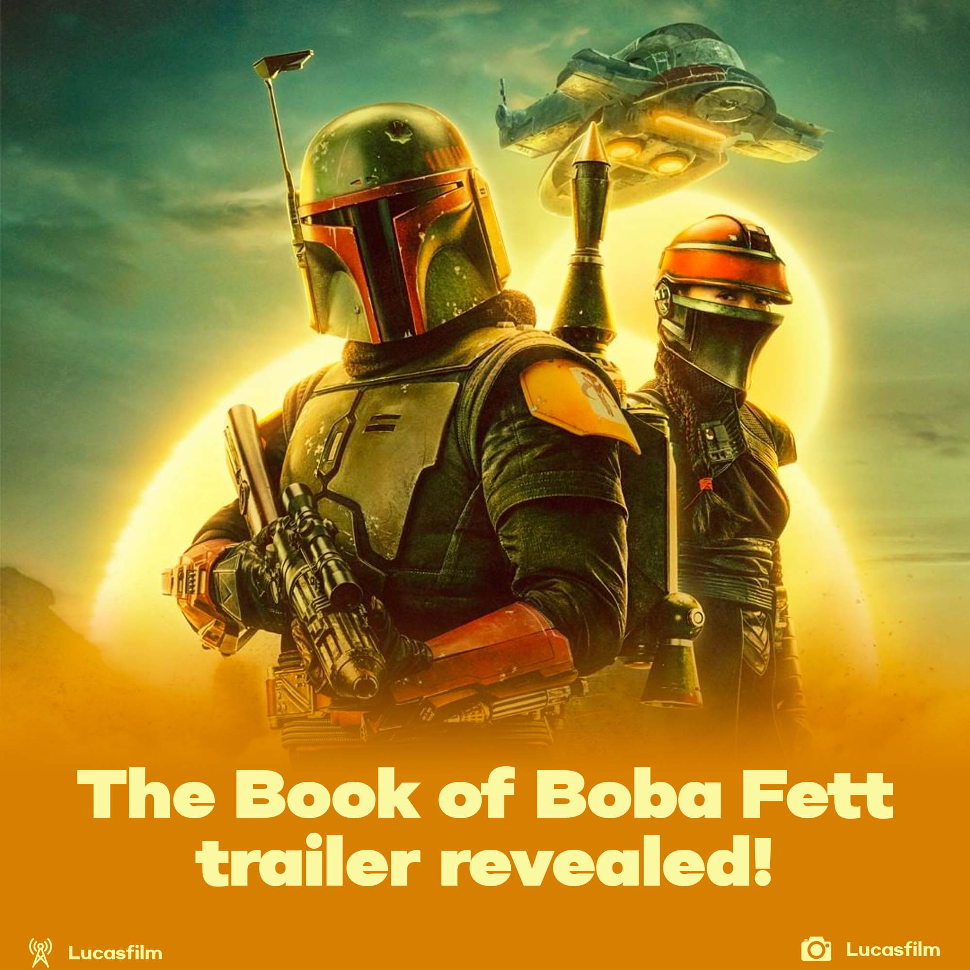 Disney released first trailer for Book of Boba Feet TV series