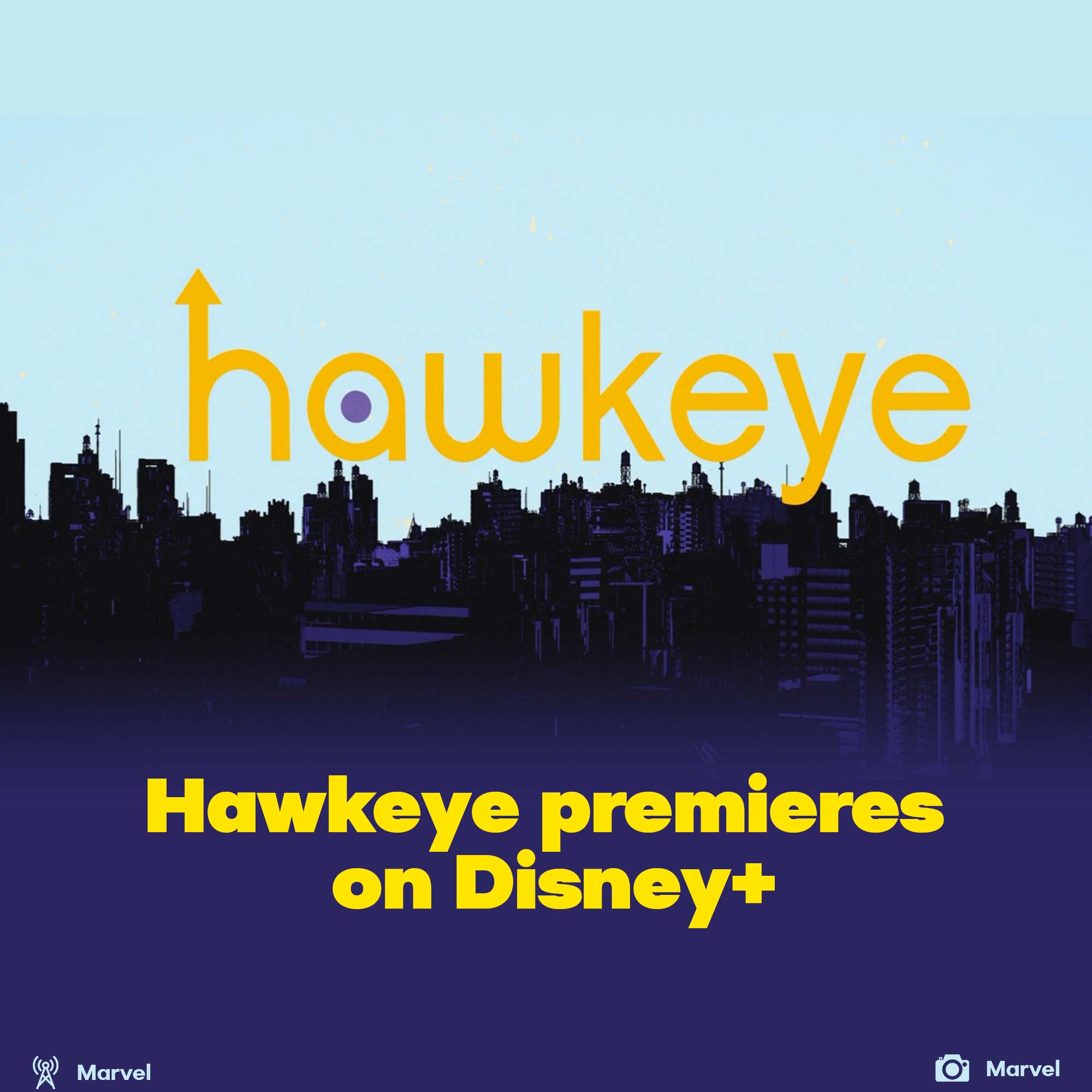 Haweye TV Series premiered on Disney+
