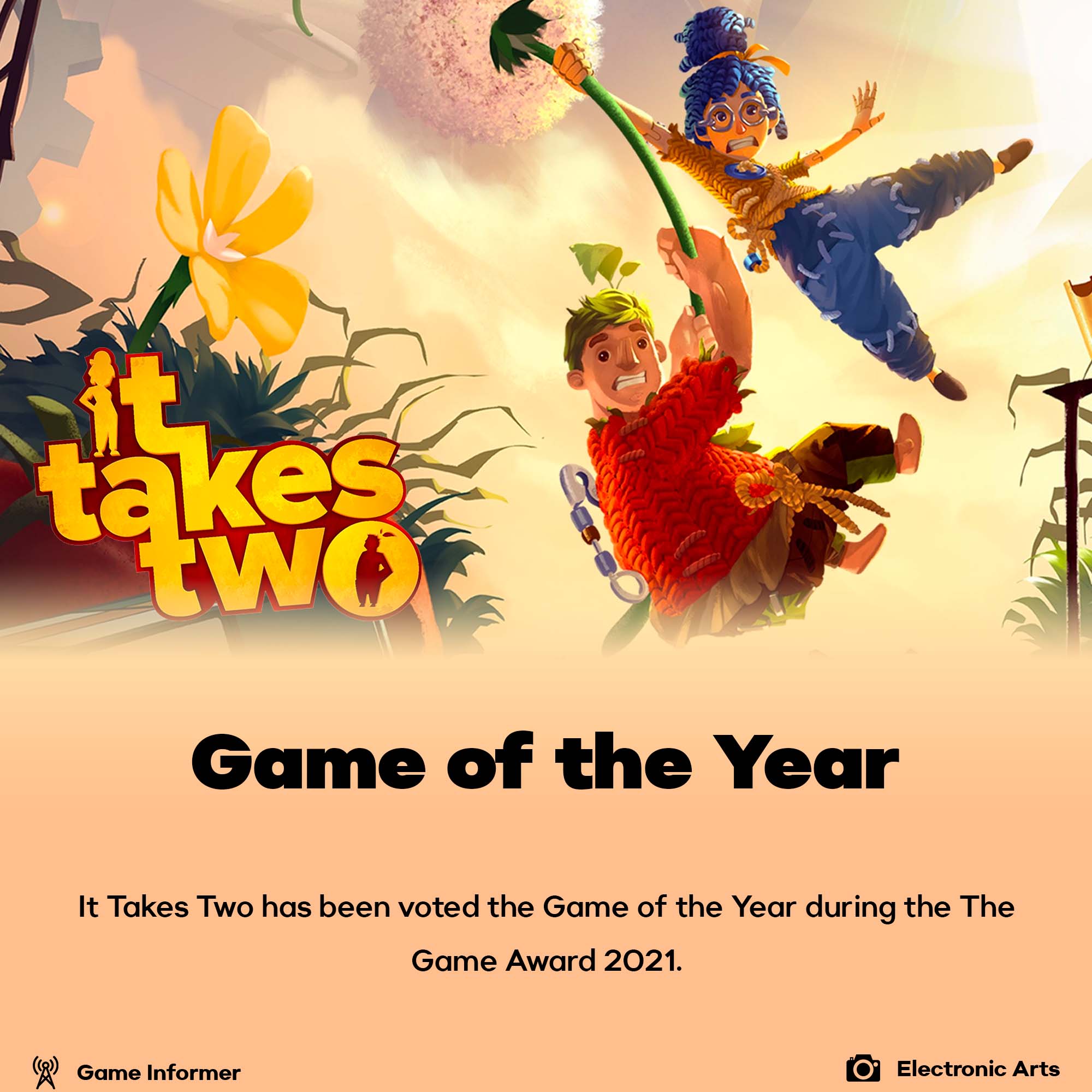It Takes Two is The Game of the Year