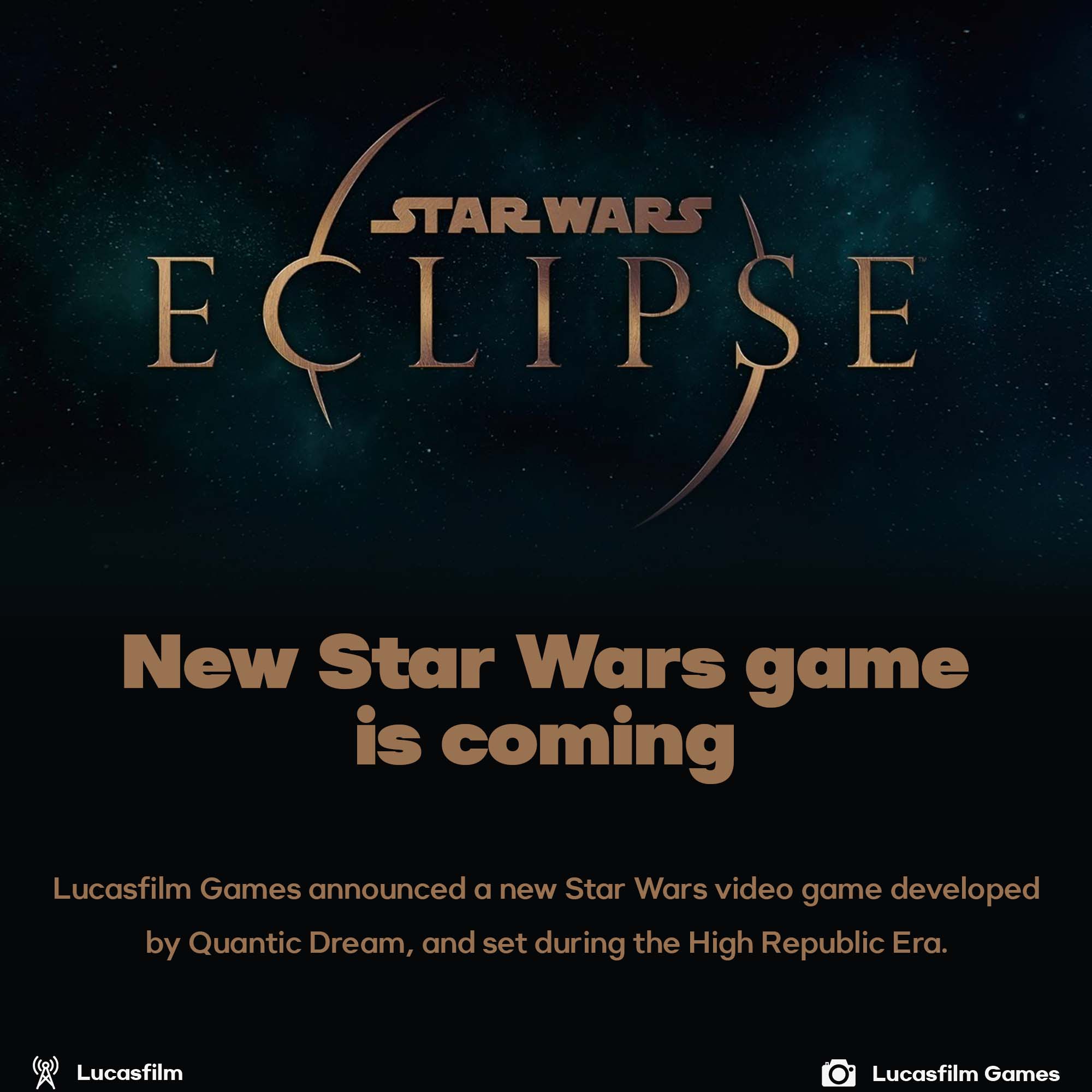 New Star Wars game announced