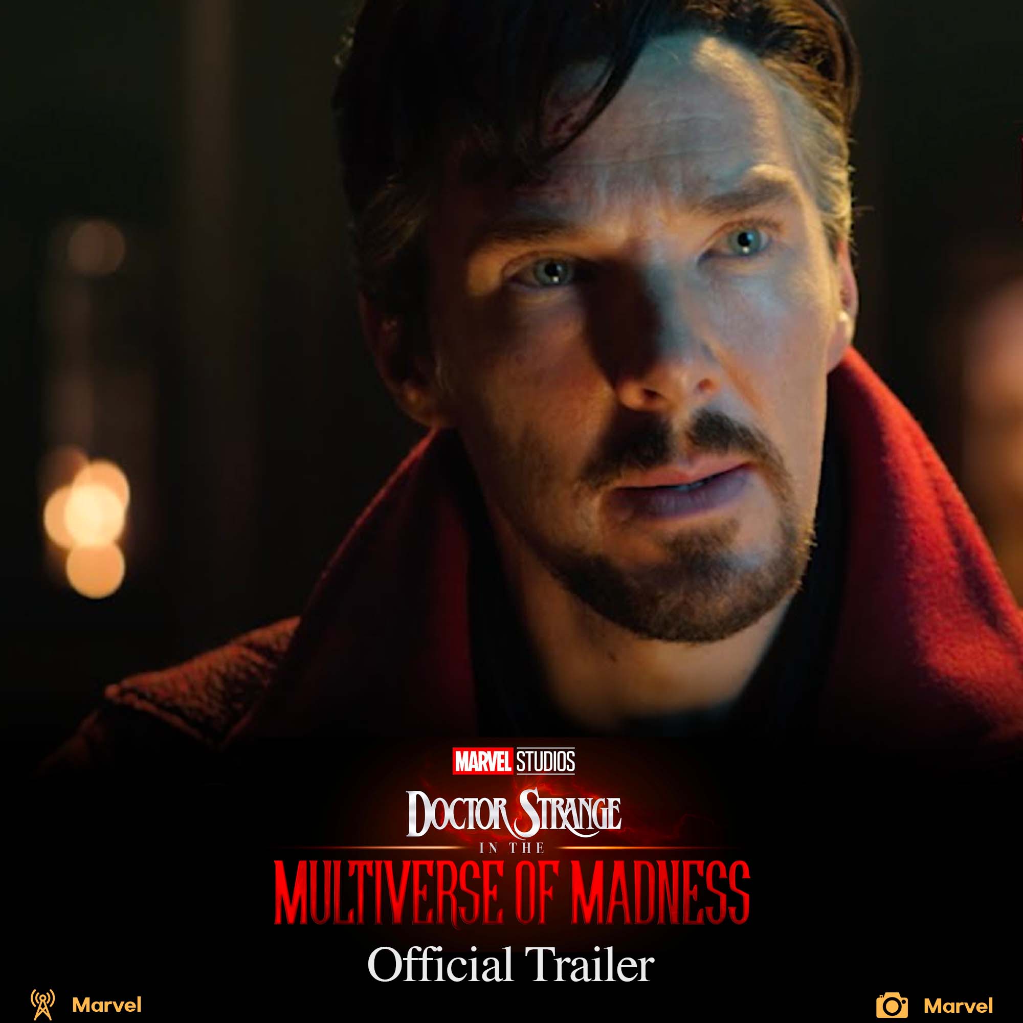 Marvel released first trailer for Doctor Strange in the Multiverse of Madness