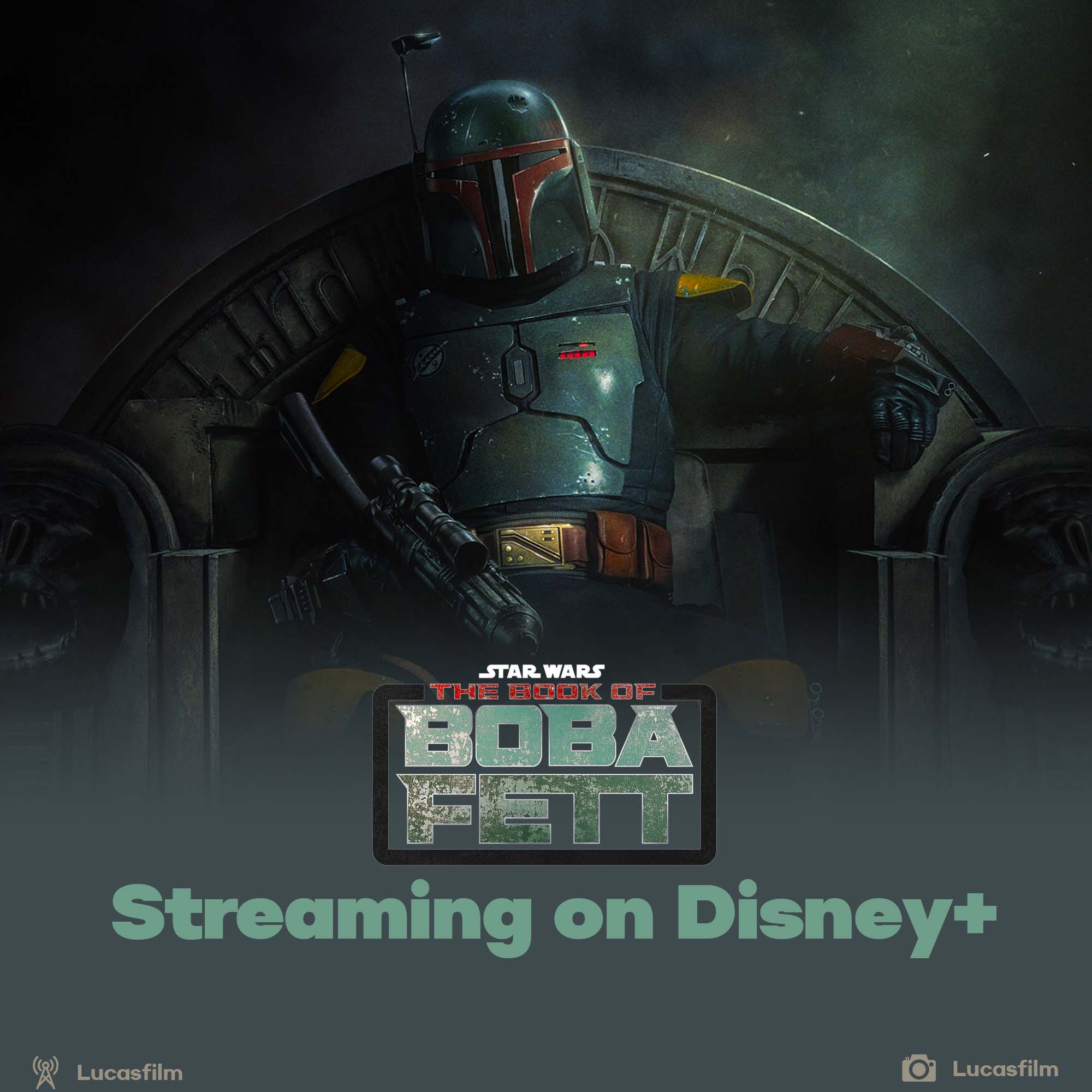 Book of Boba Fett is streaming now on Disney+