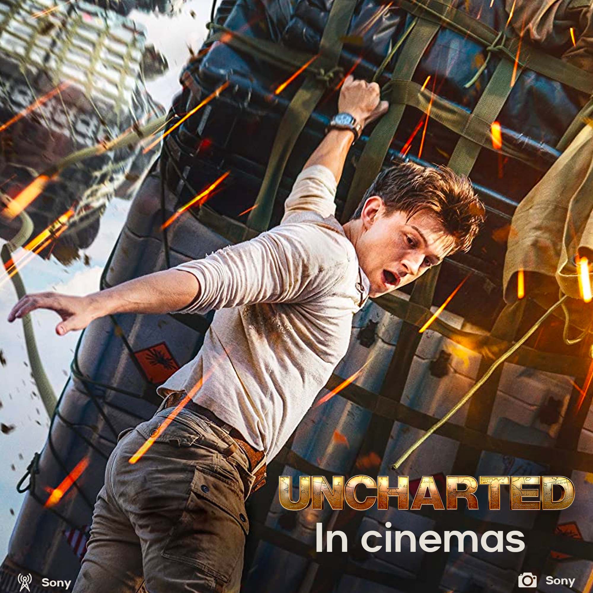 Uncharted movie in cinemas