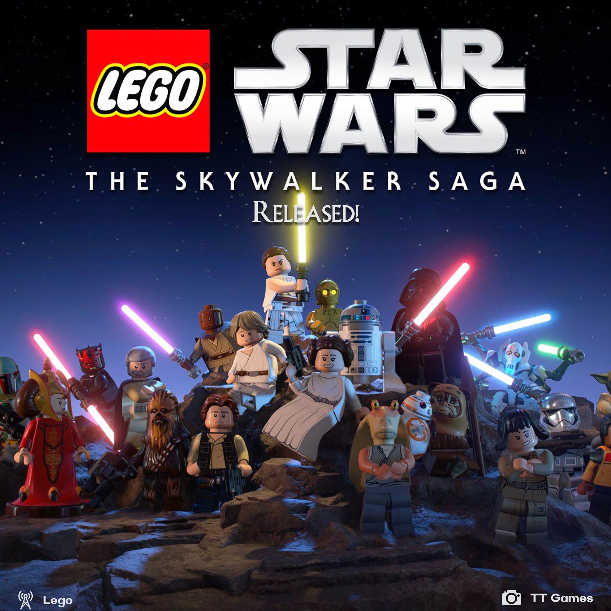 Lego Star Wars The Skywalker Saga finally released
