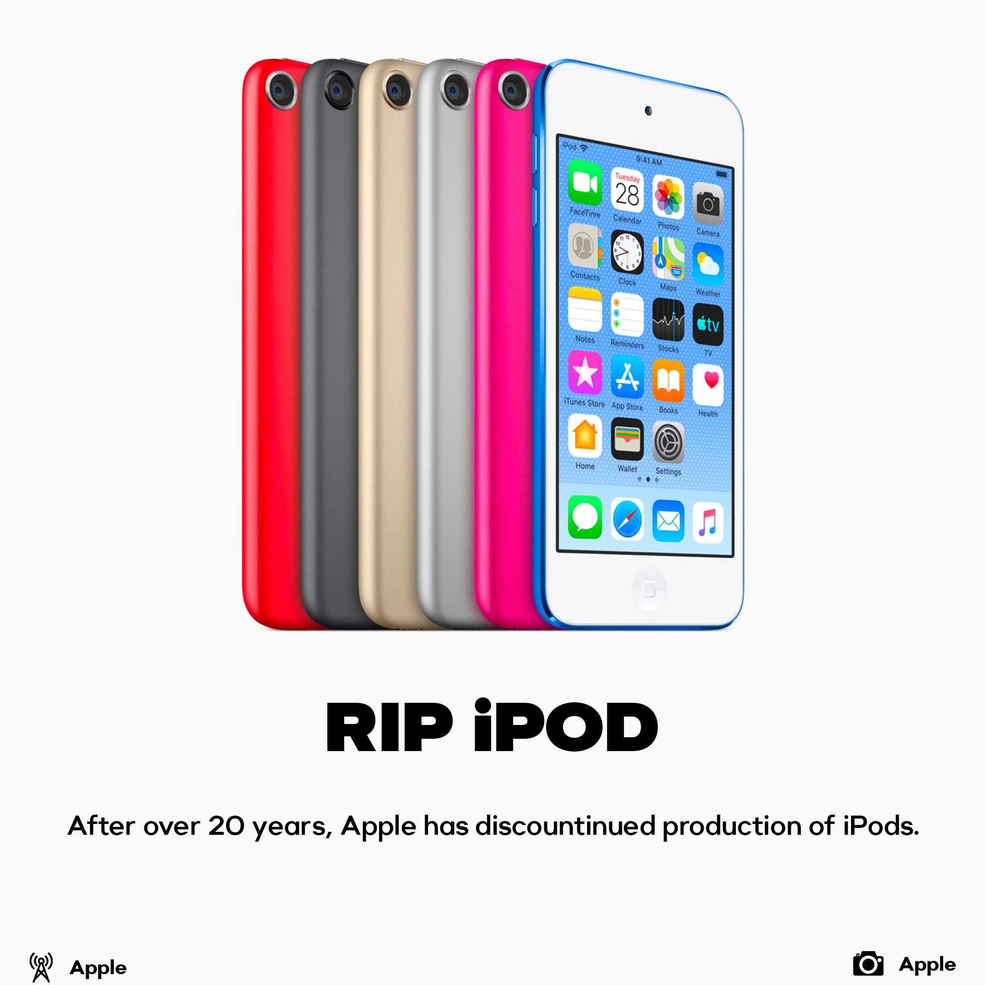 iPod discountinued
