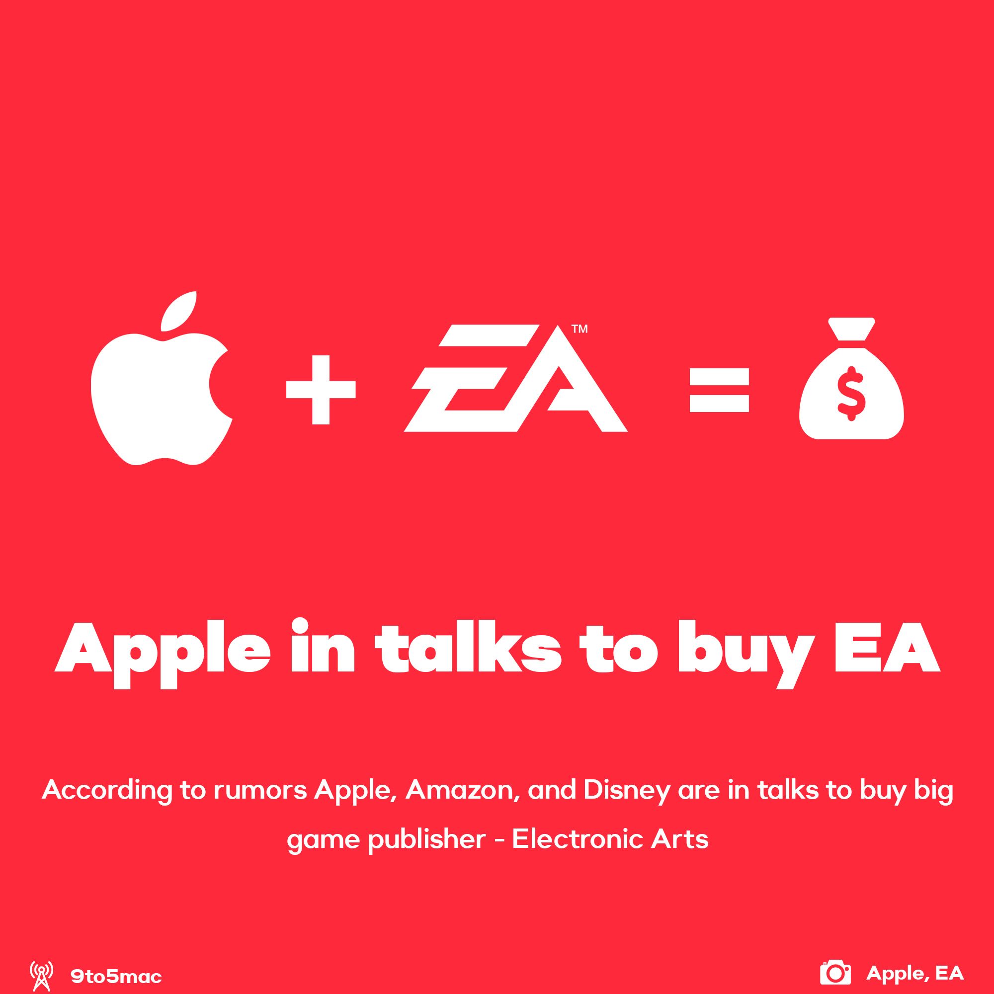 Apple to buy EA?