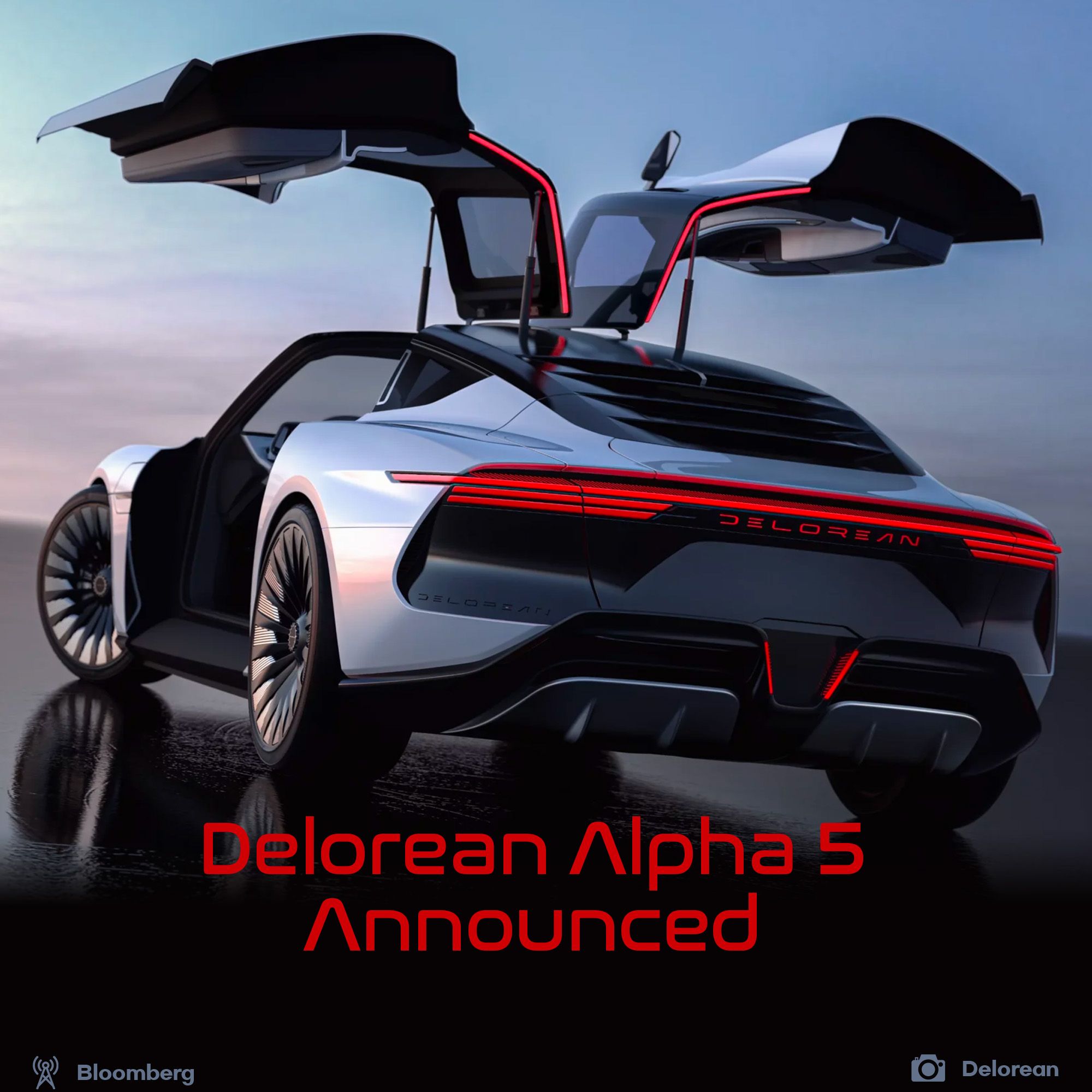 Delorean Alpha 5 announced
