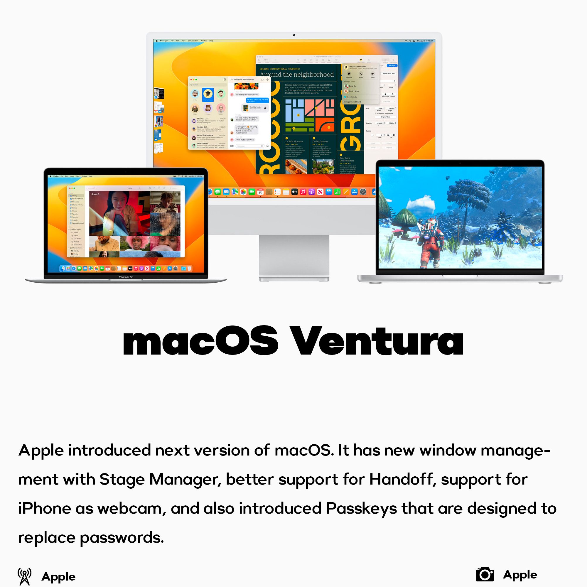 macOS Ventura announced
