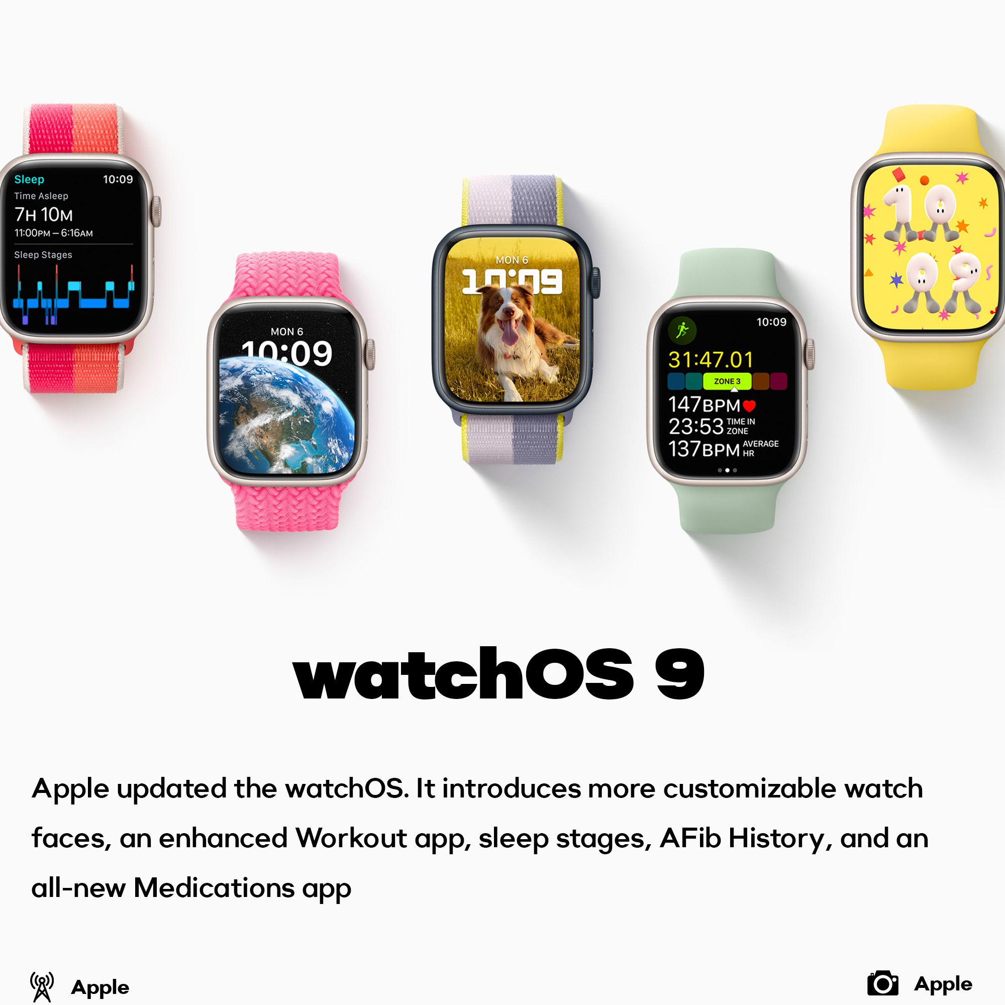 watchOS 9 announced