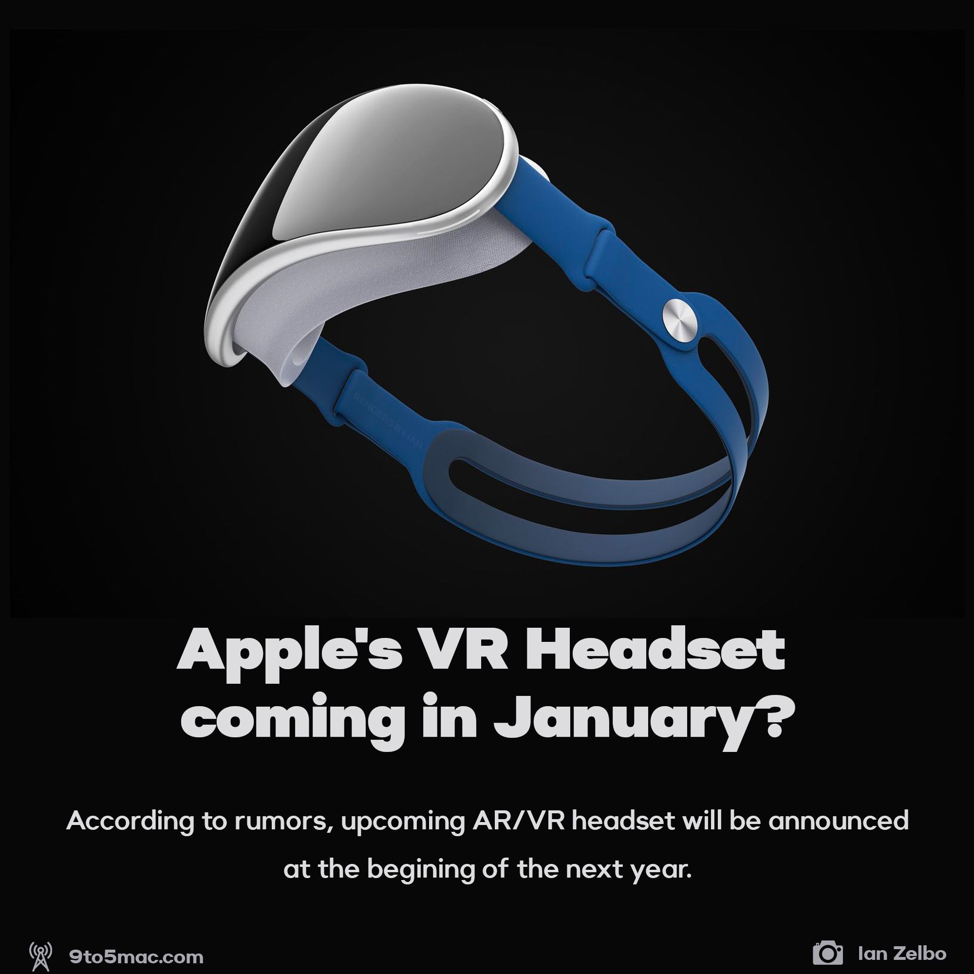 Apple AR/VR Headset coming in January