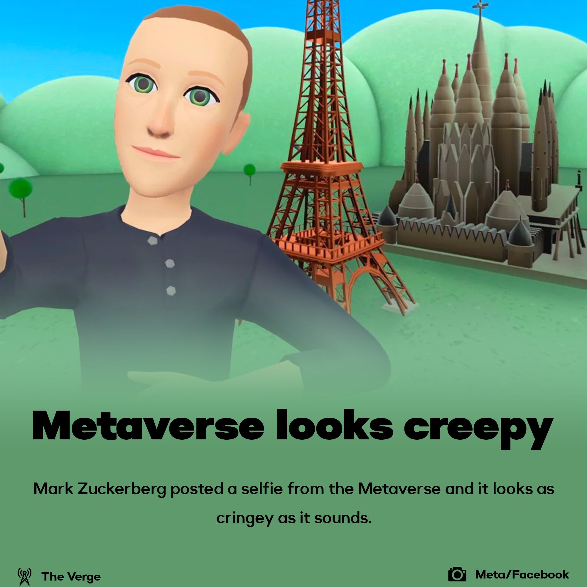 Metaverse looks creepy
