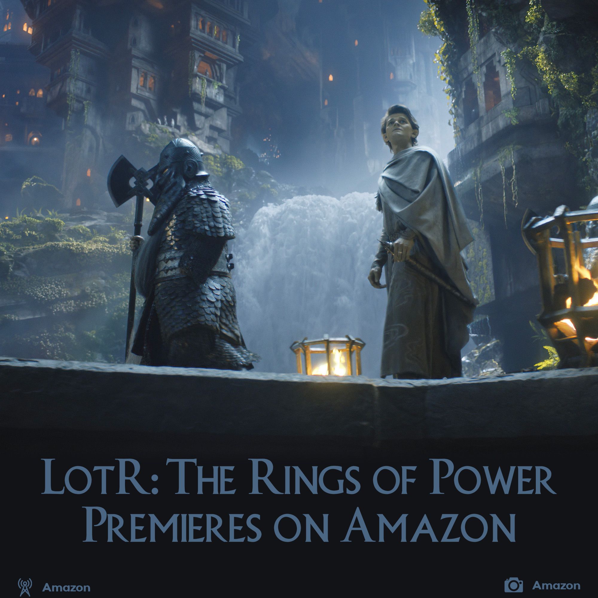 LotR: The Rings of Power premieres on Amazon Prime