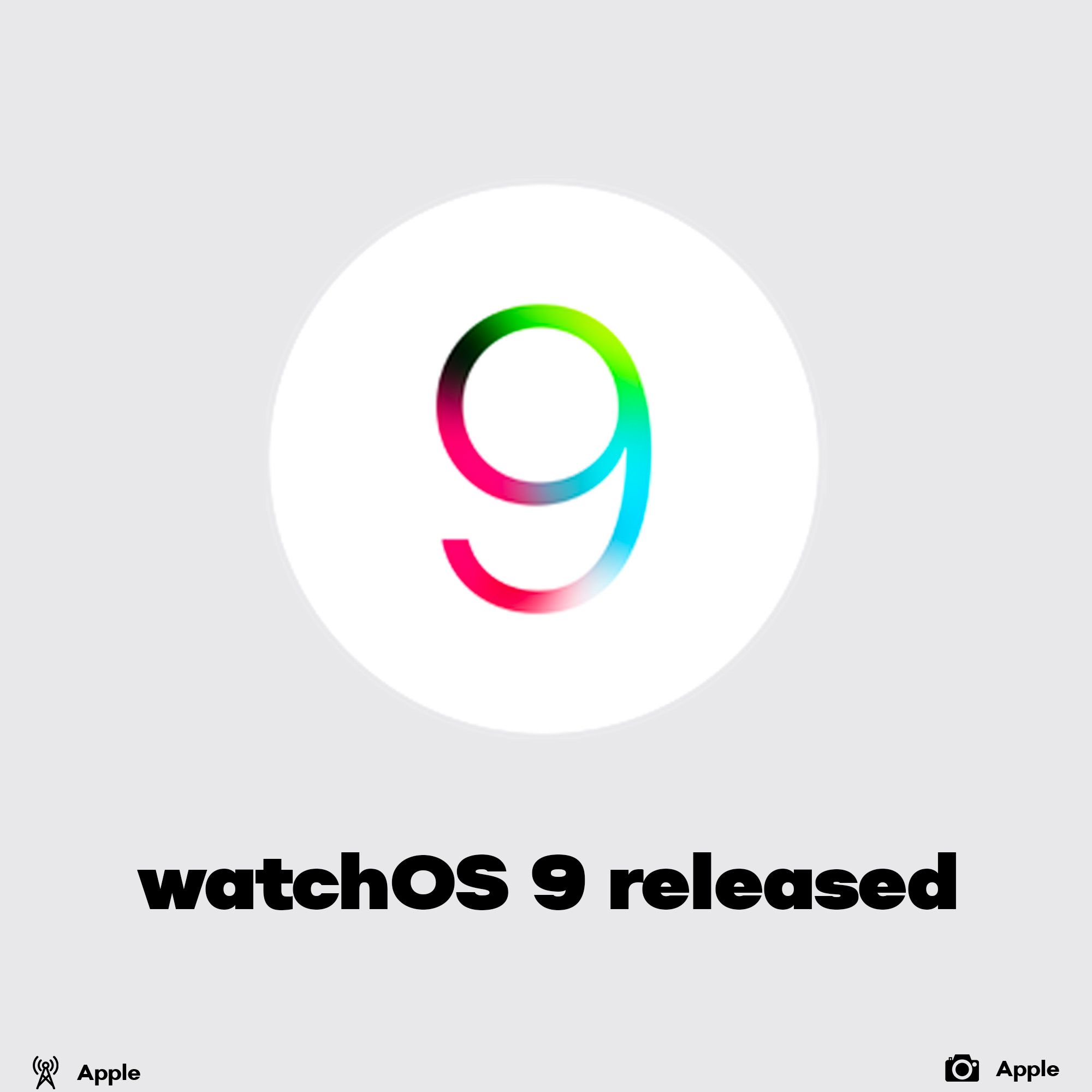 watchOS 9 released