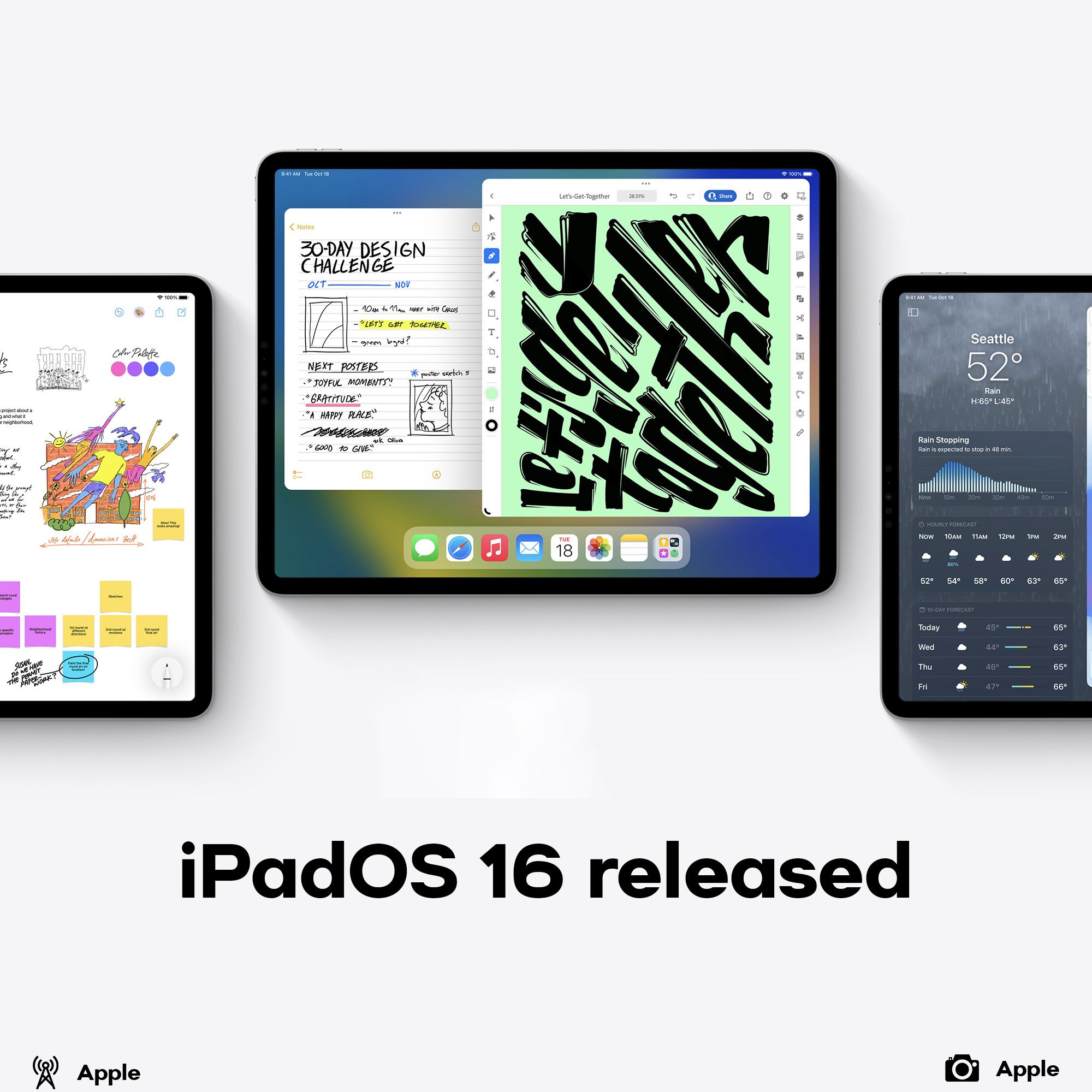 iPadOS 16 released