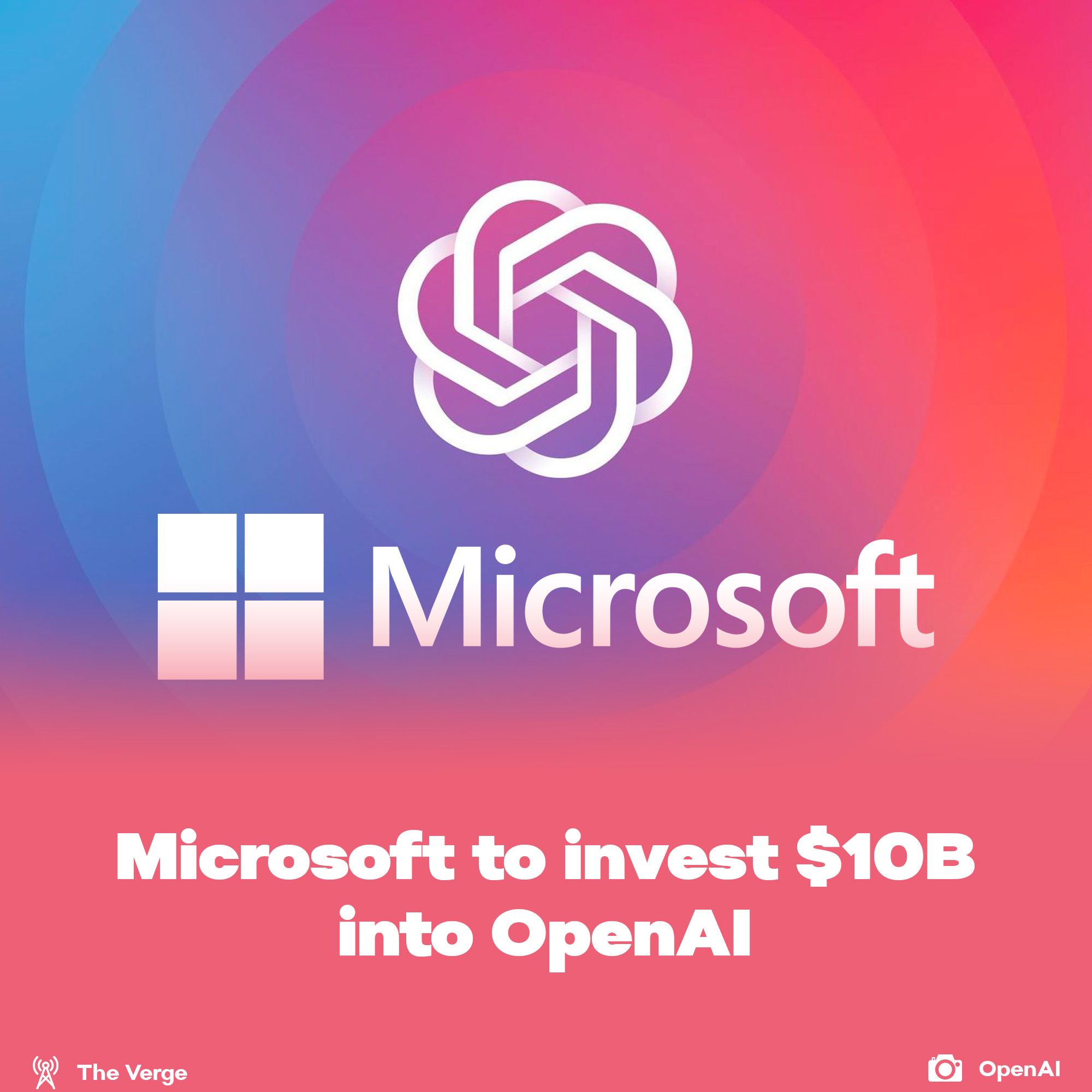 Microsoft invests into OpenAI