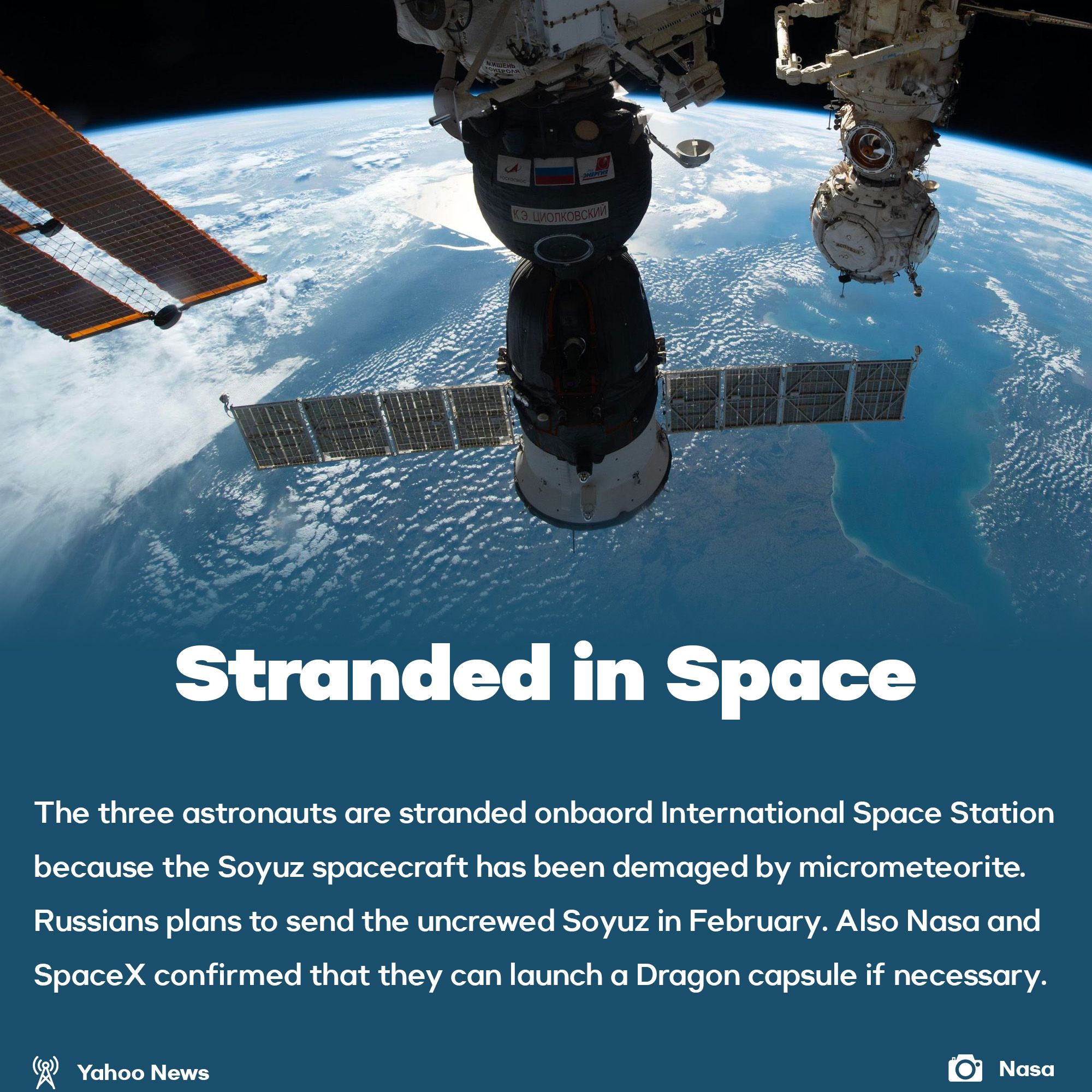Stranded in space