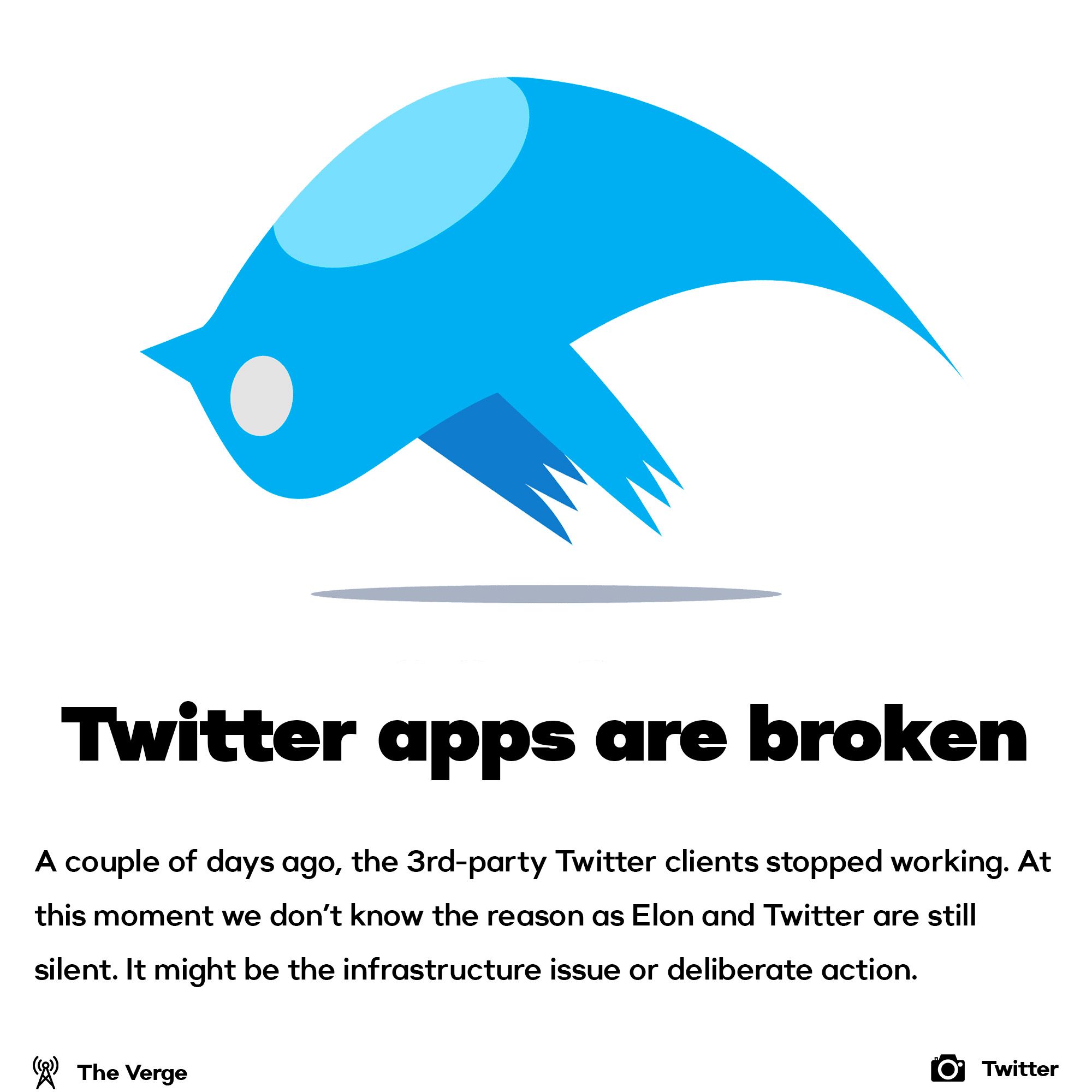 Twitter kills 3rd-party apps
