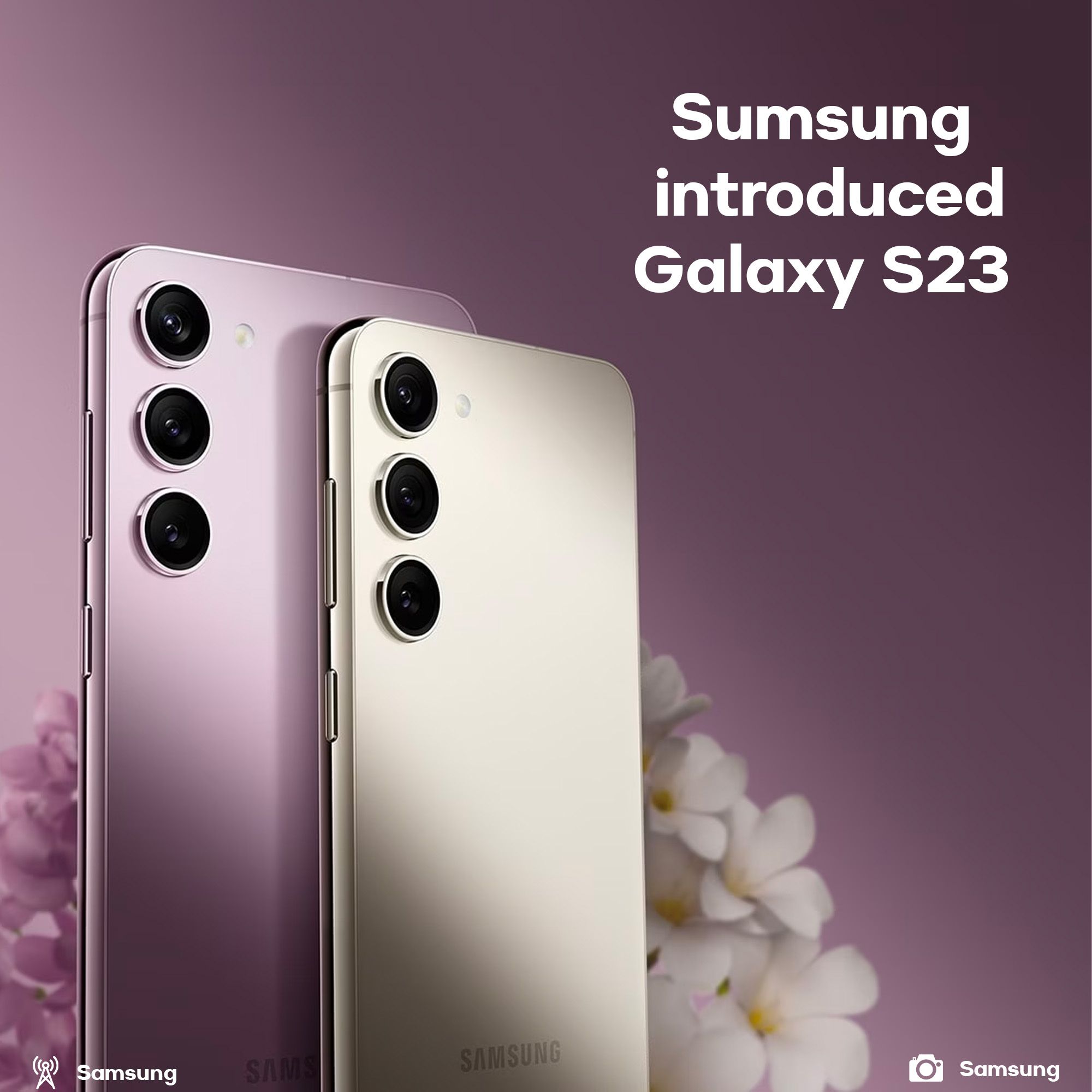 Samsung introduced Galaxy S23