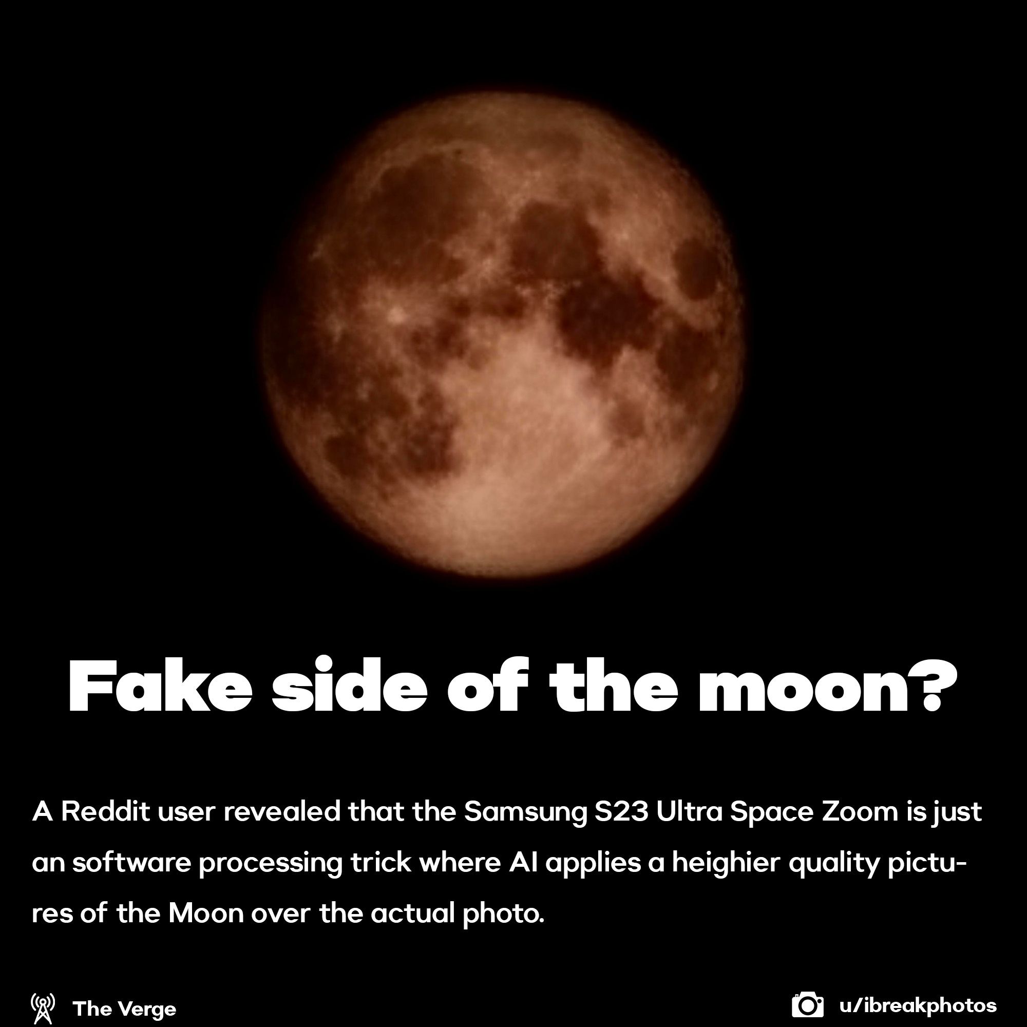 Samsung Fakes Moon Photos?