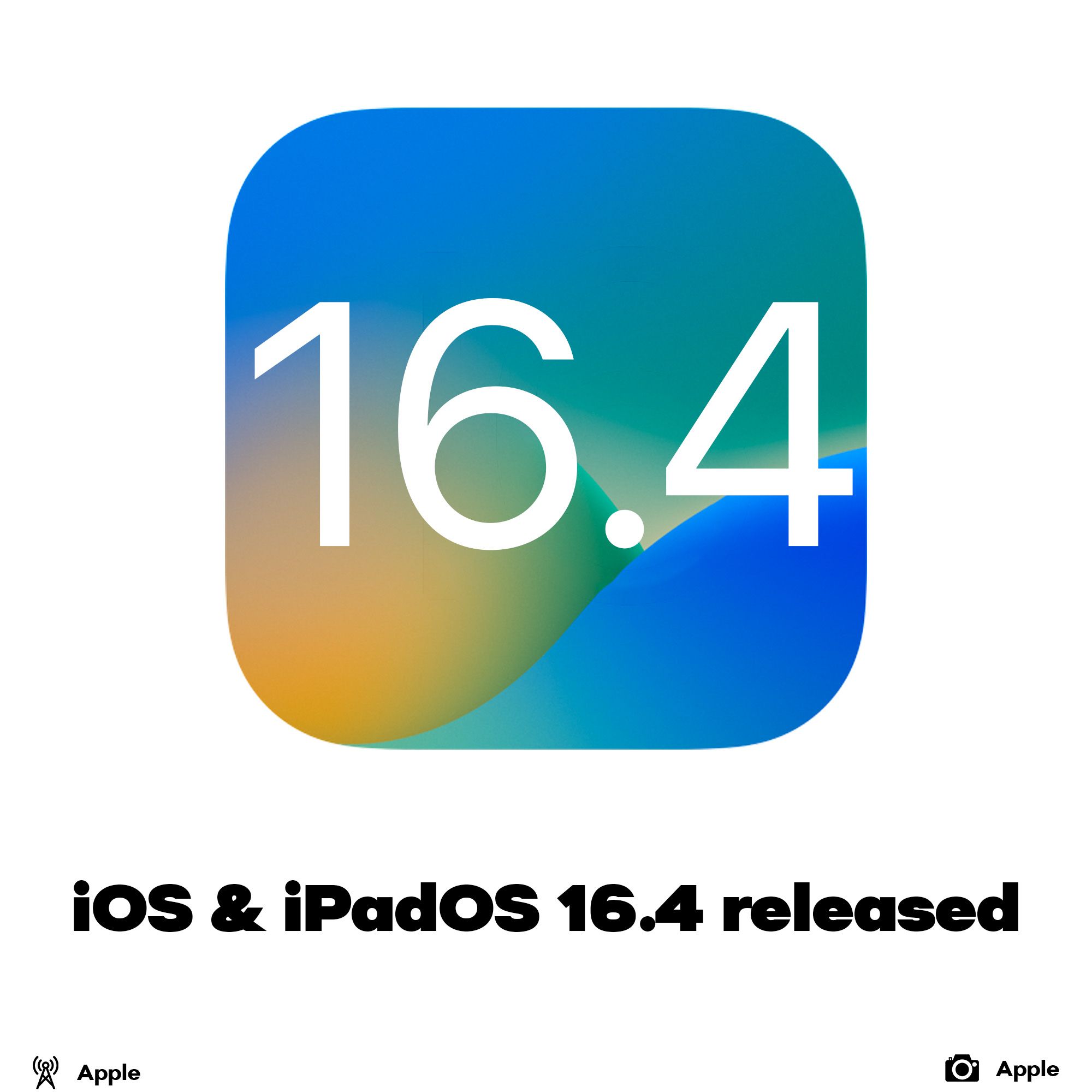 iOS16.4 released