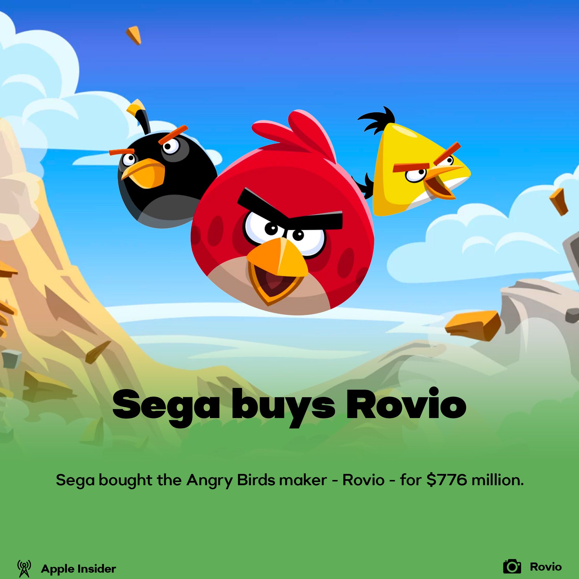 Angry Birds Sold
