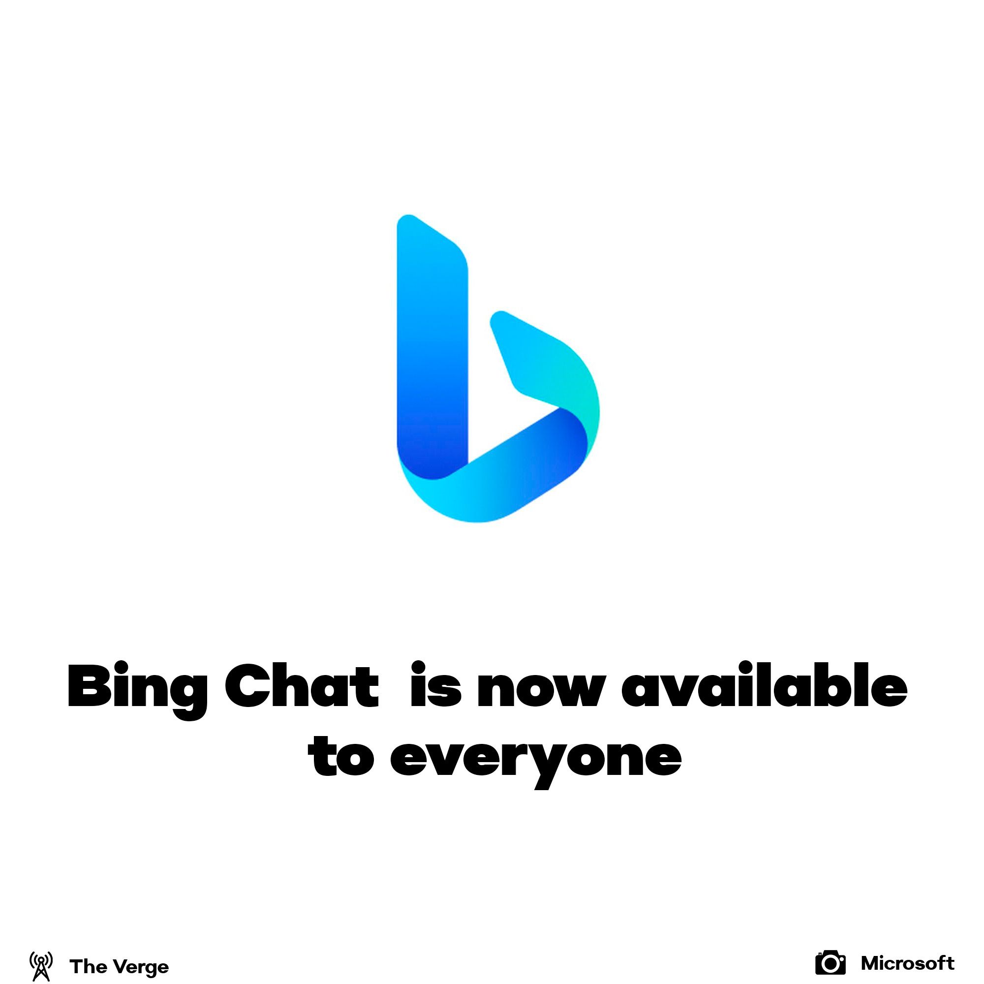 Bing ChatGTP is available to everyone