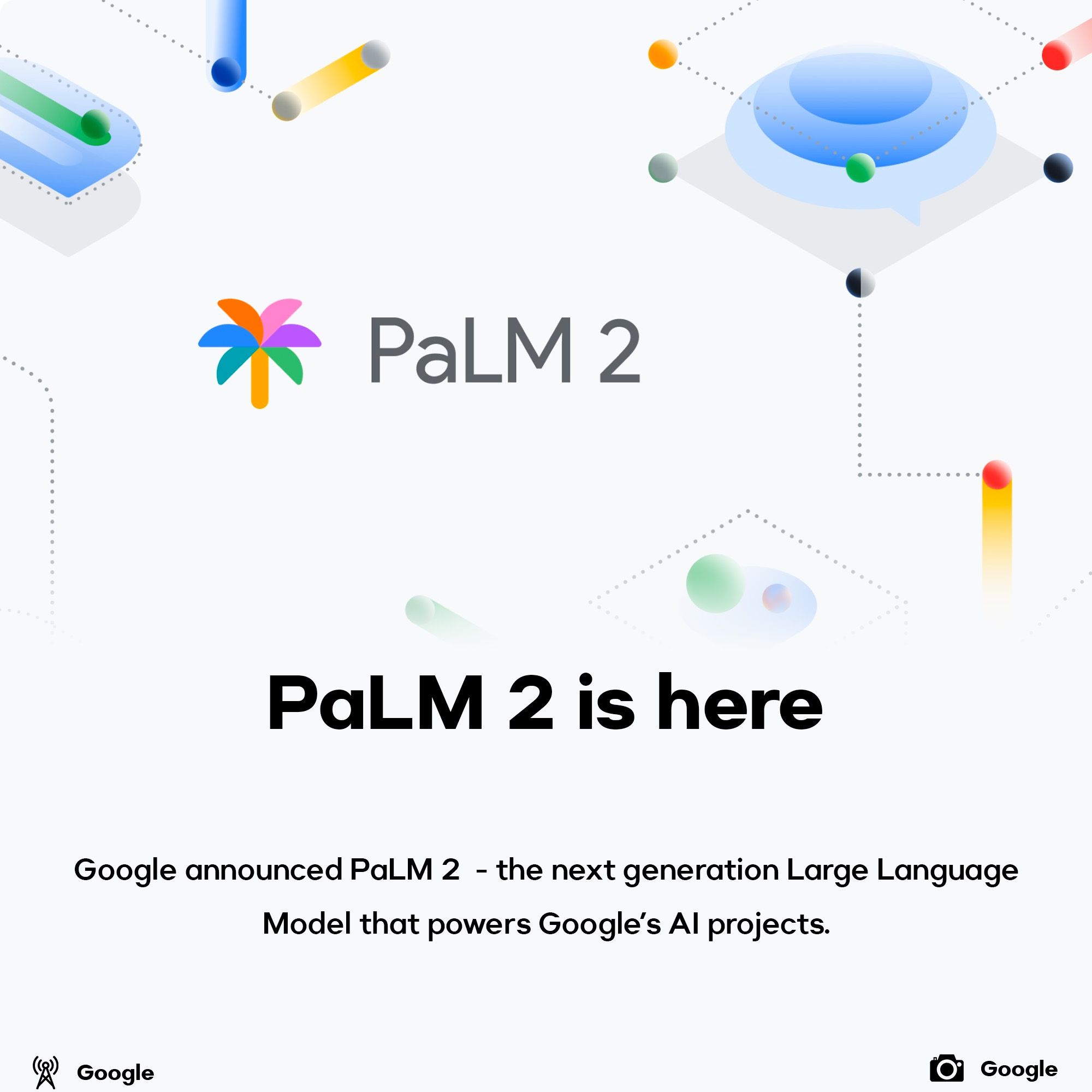 Google announced PaLM2