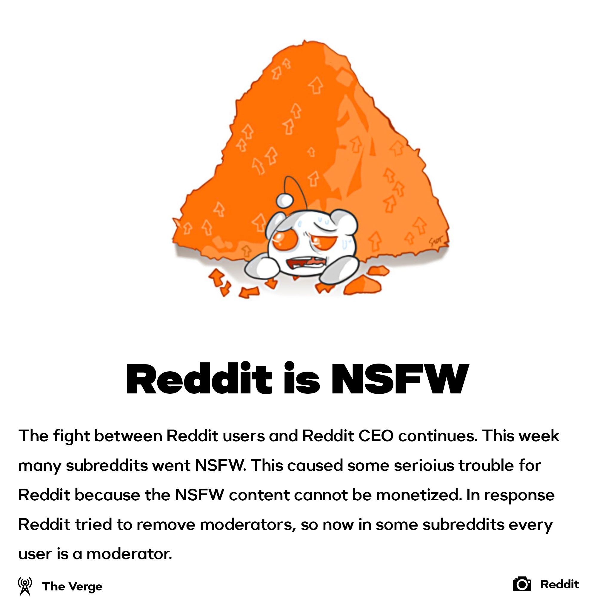 Reddit goes NSFW