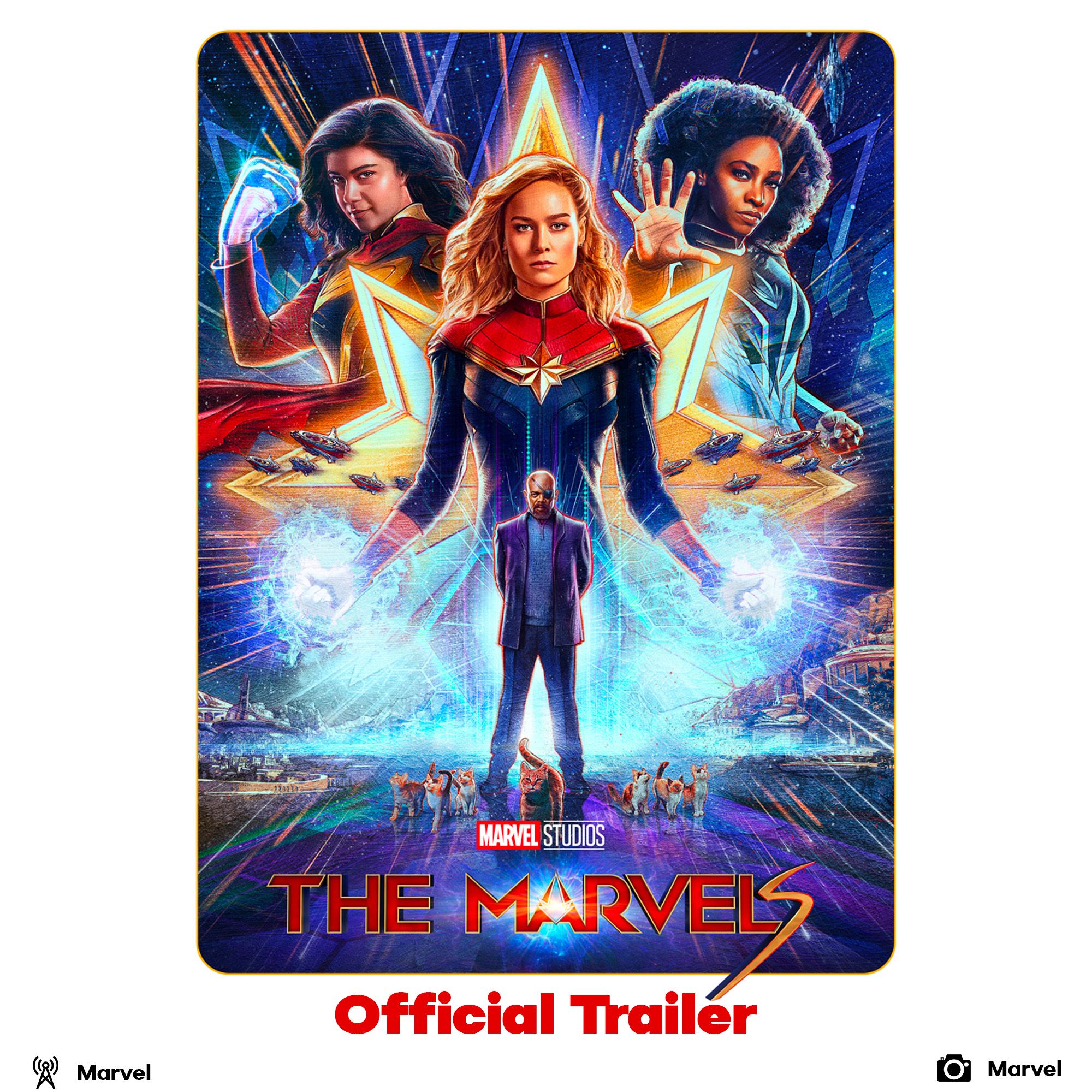 The Marvels Official Trailer