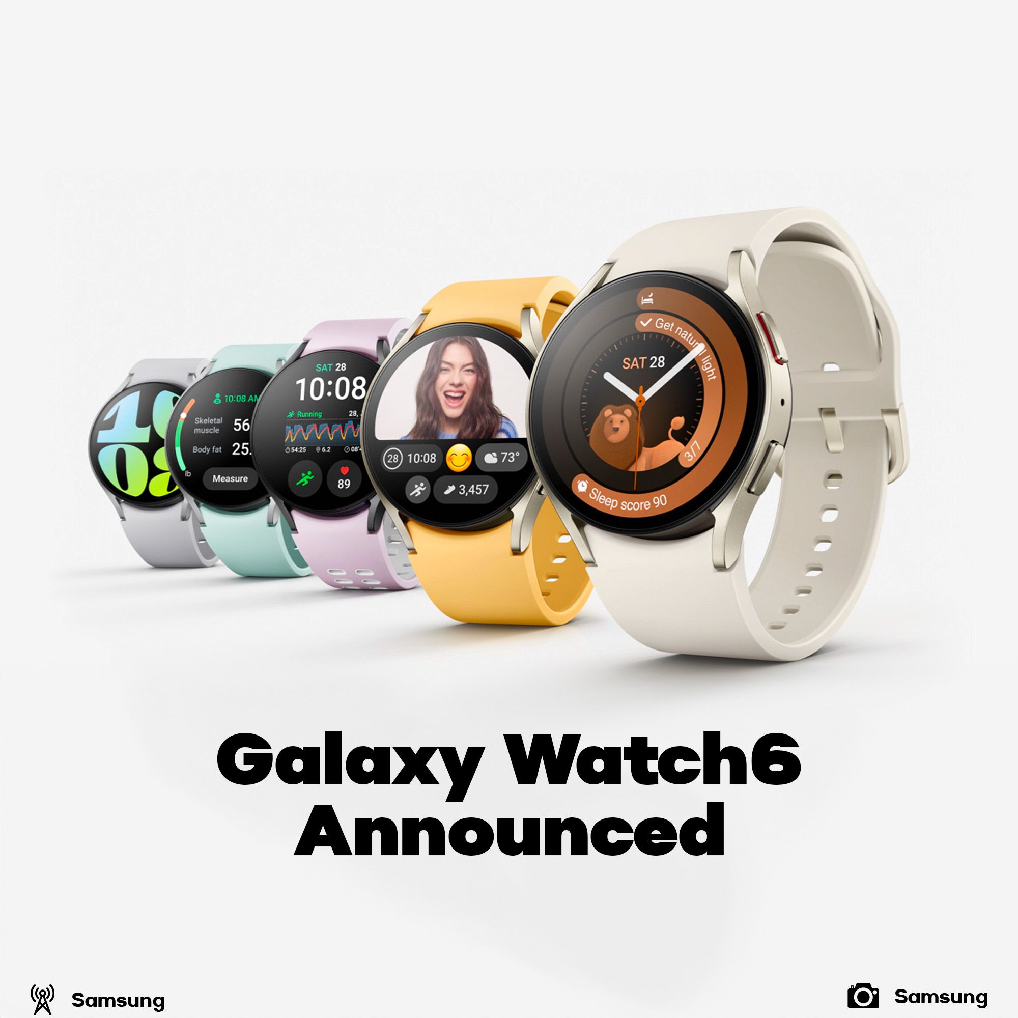 Samsung Galaxy Watch6 announced