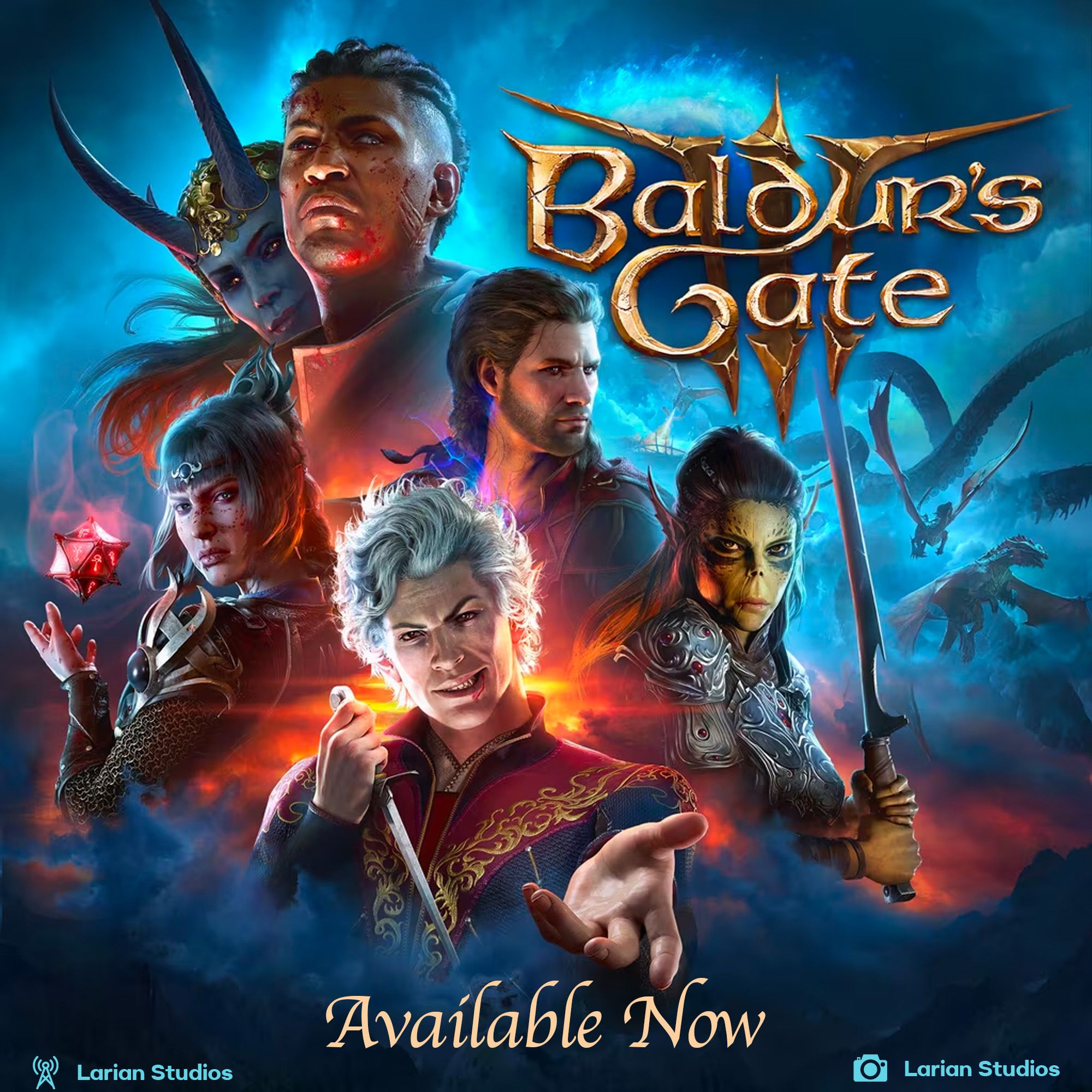 Baldurs Gate 3 is available now