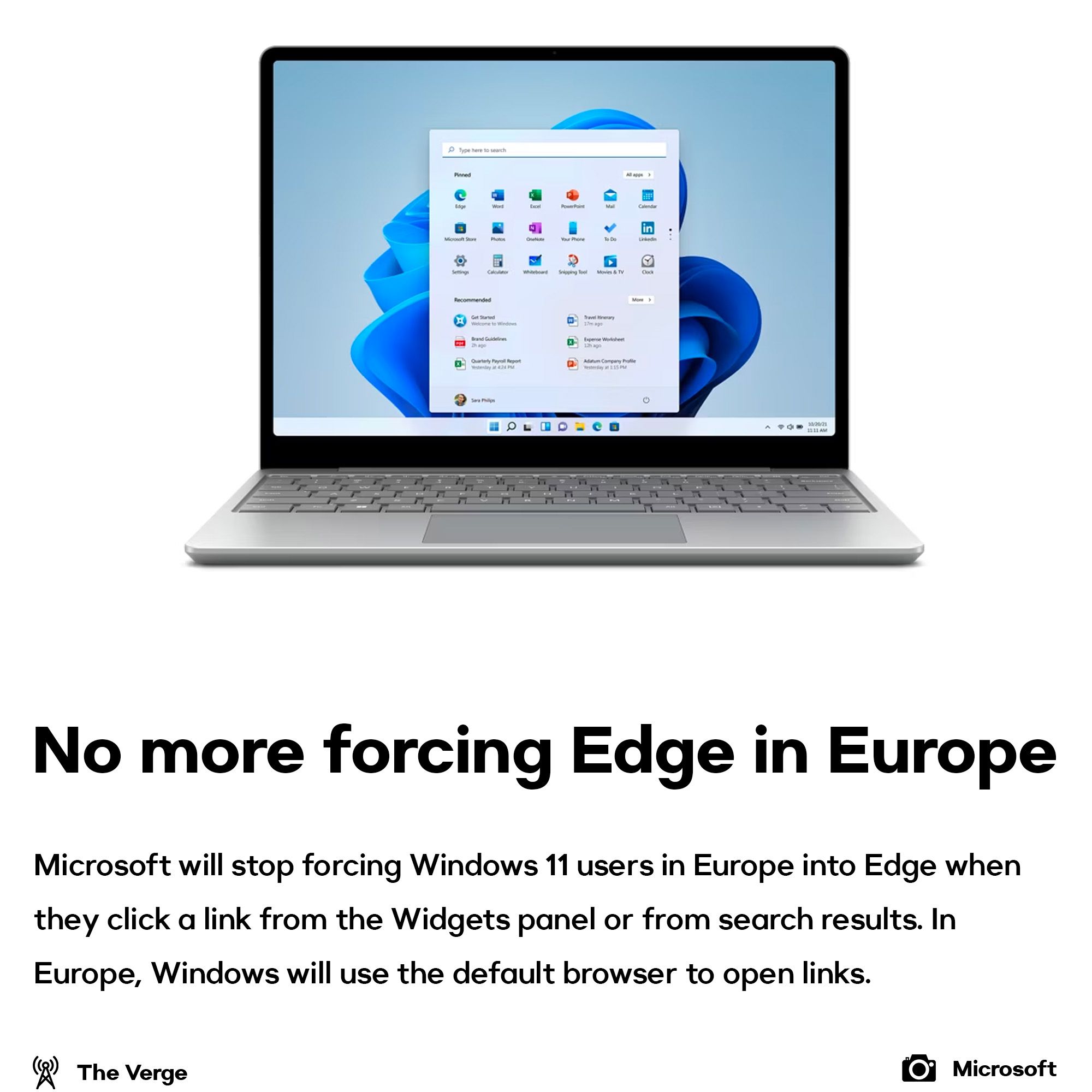 Microsoft Edge in Europe
