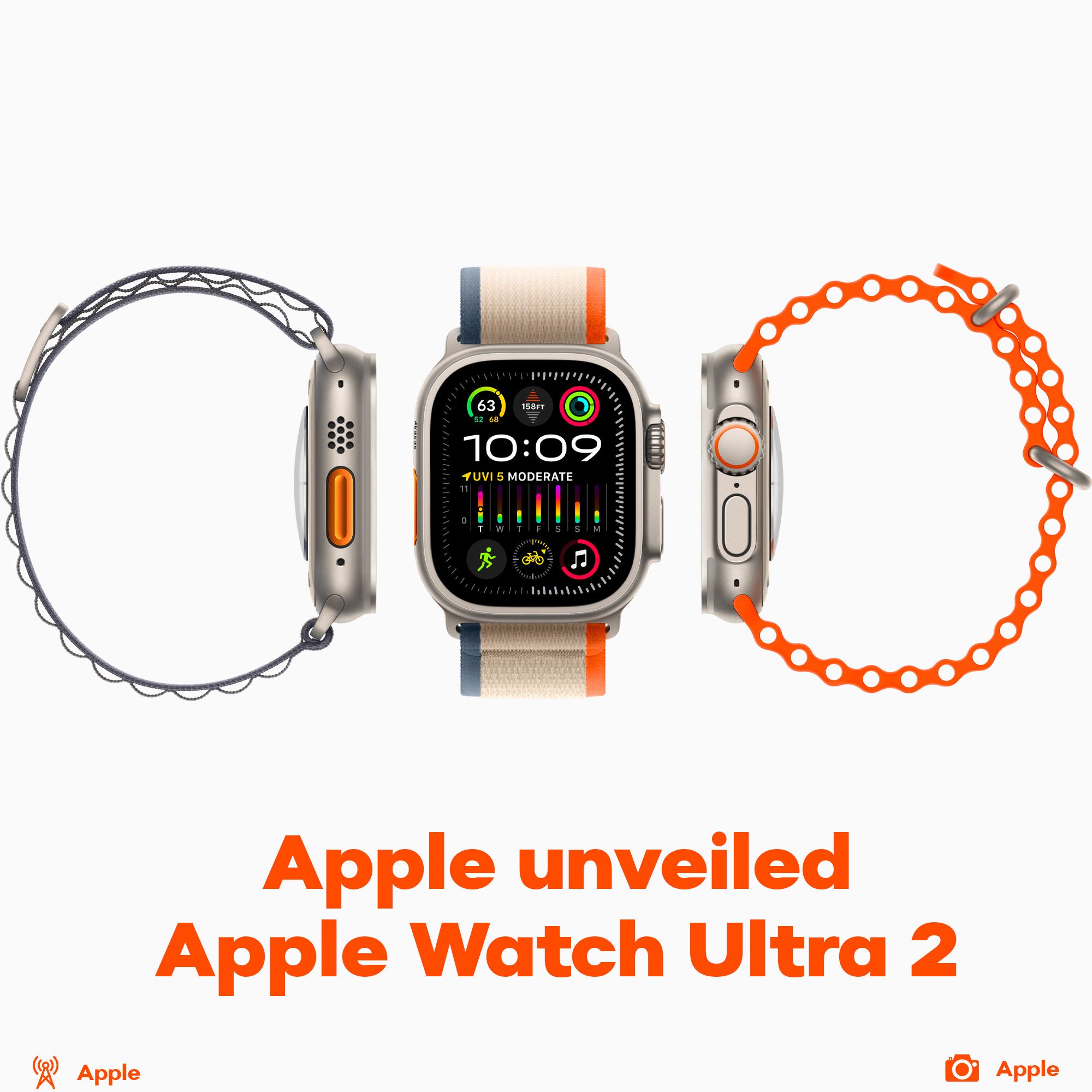 Apple Watch Ultra 2 unveiled