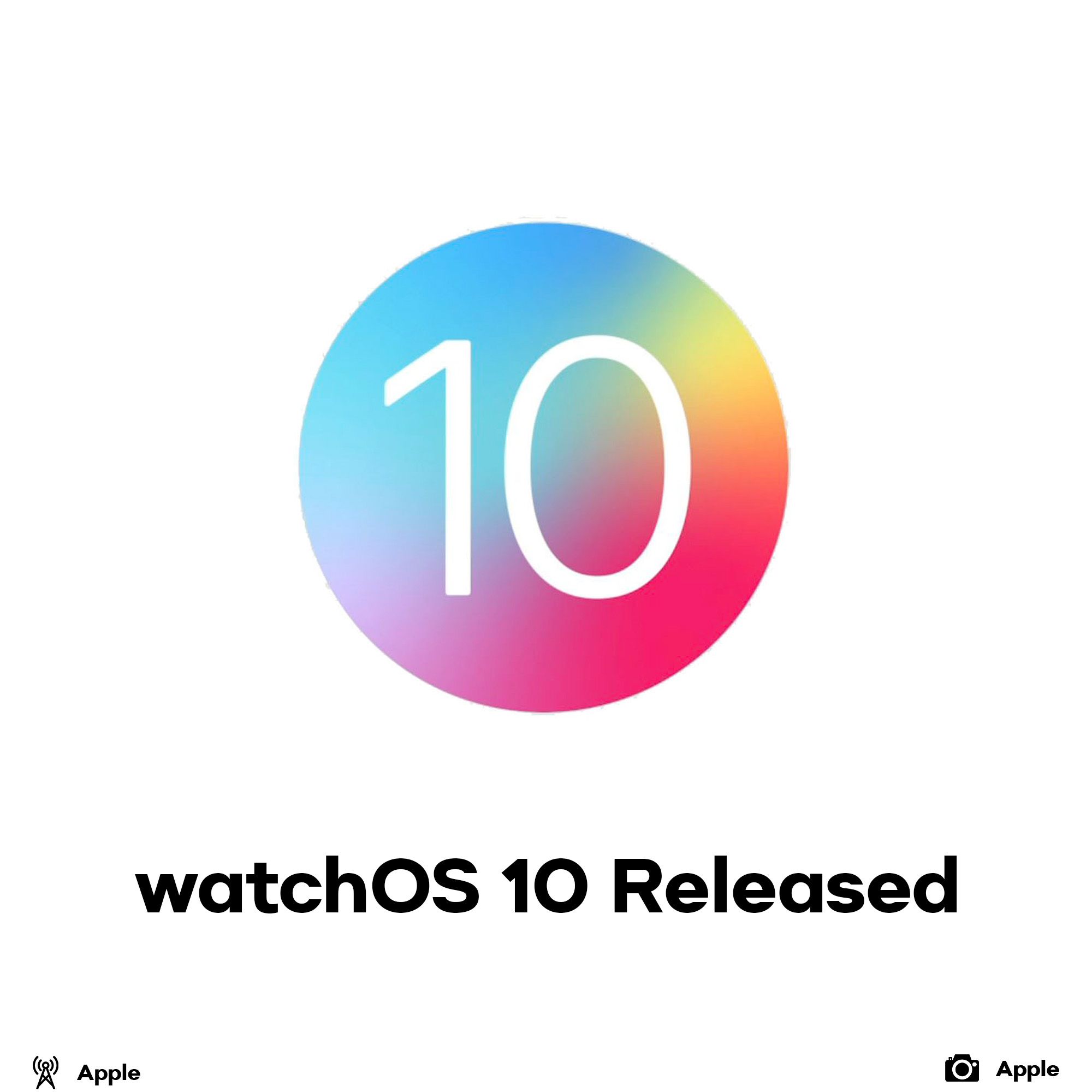 watchOS 10 released