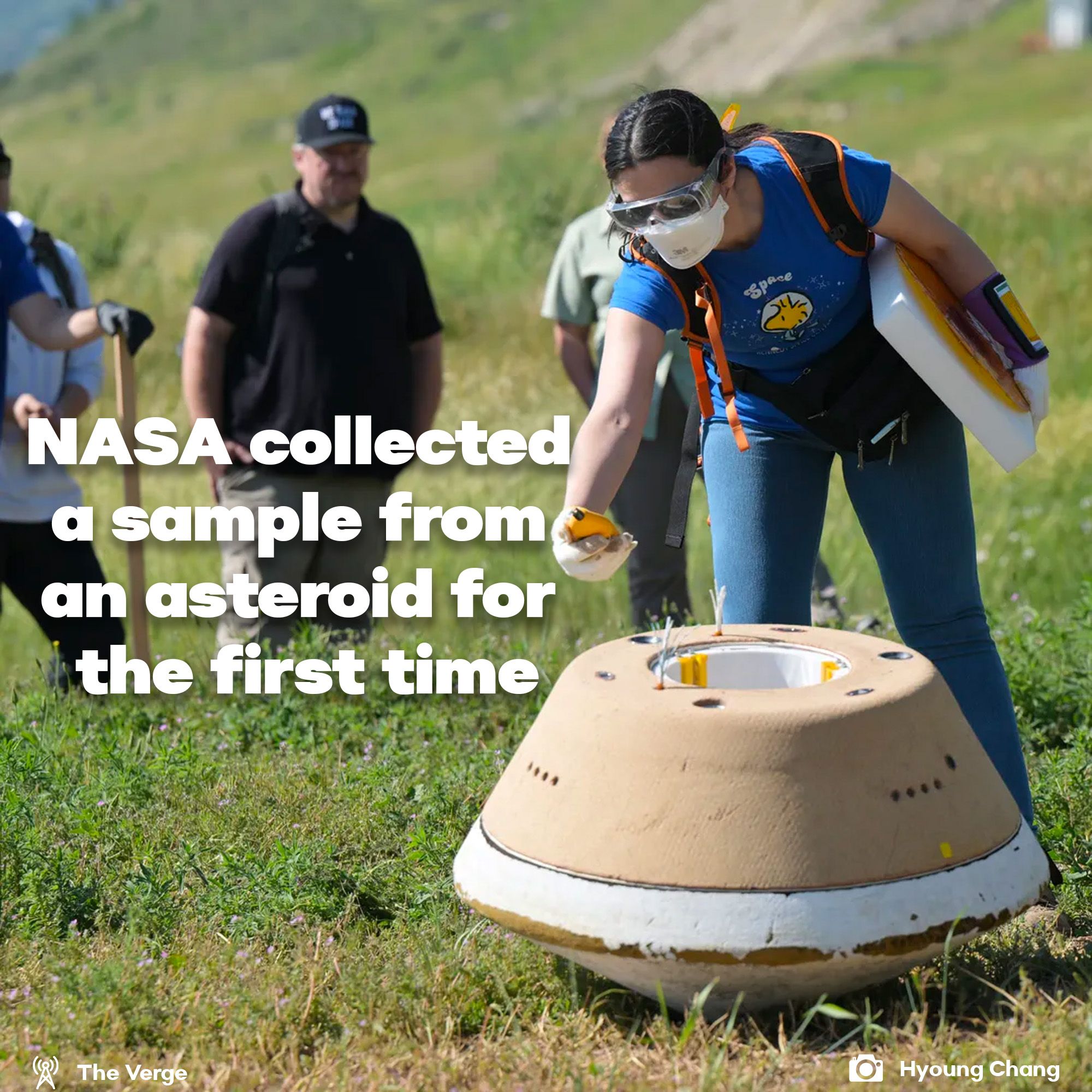 Nasa retrieved an asteroid