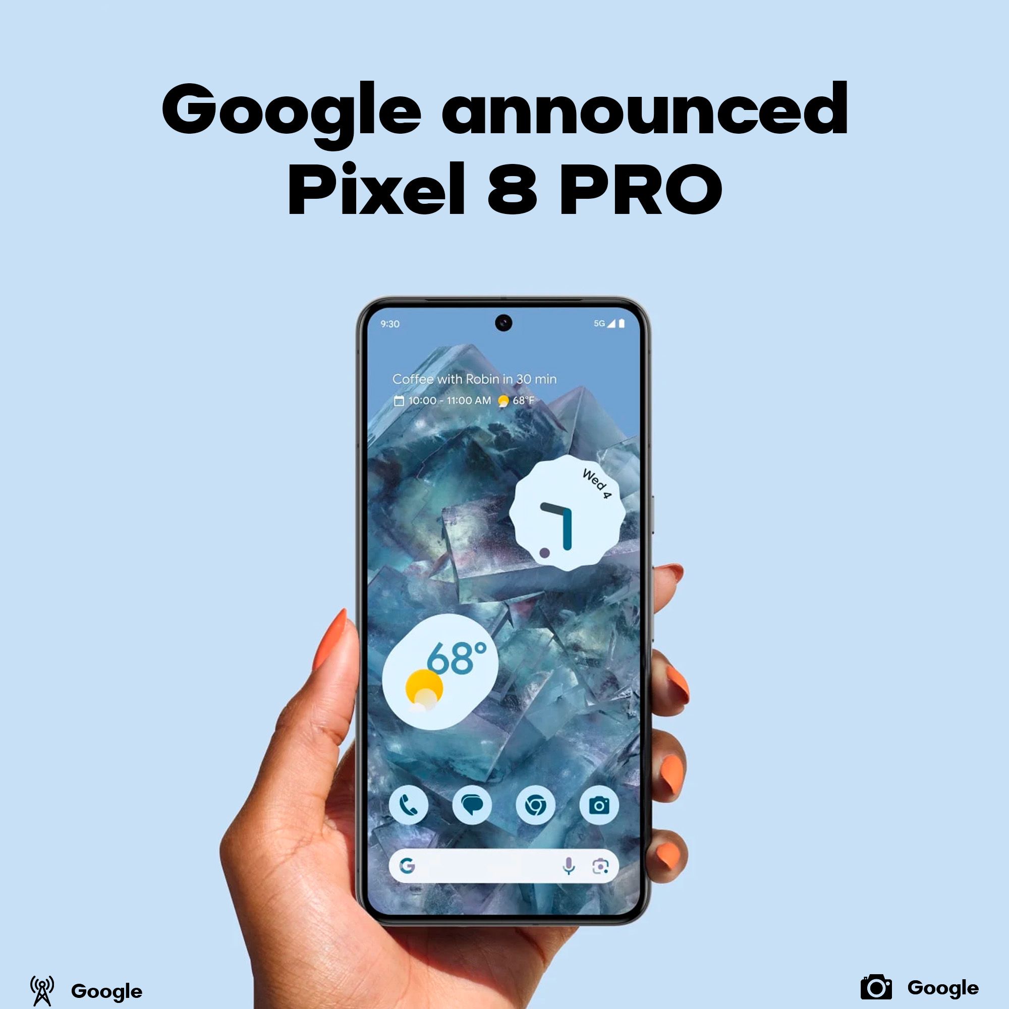 Pixel 8 Pro announced