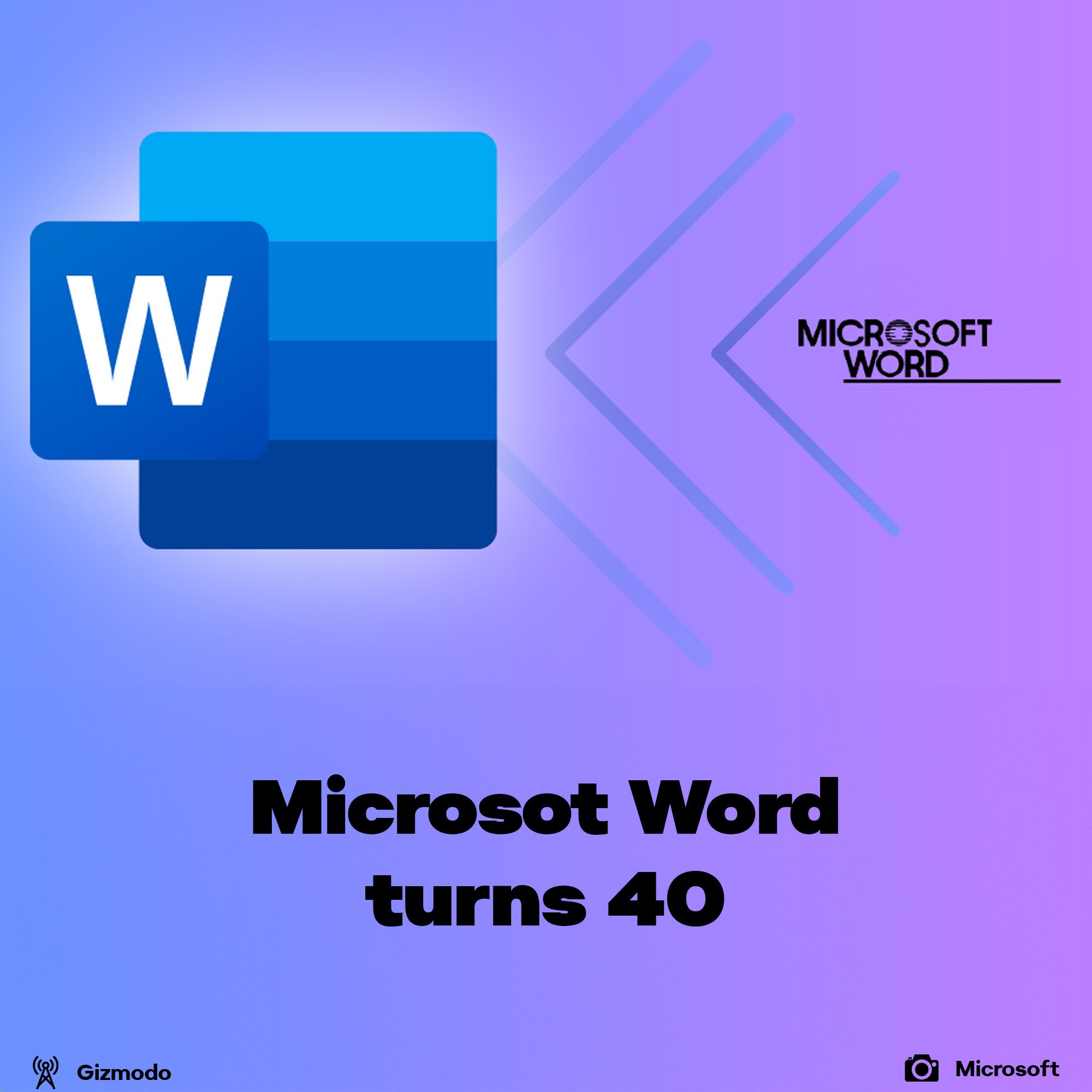 Microsoft Word turns 40