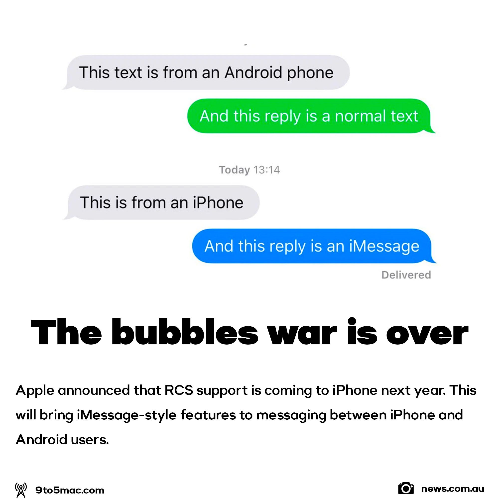 Apple wil support RCS