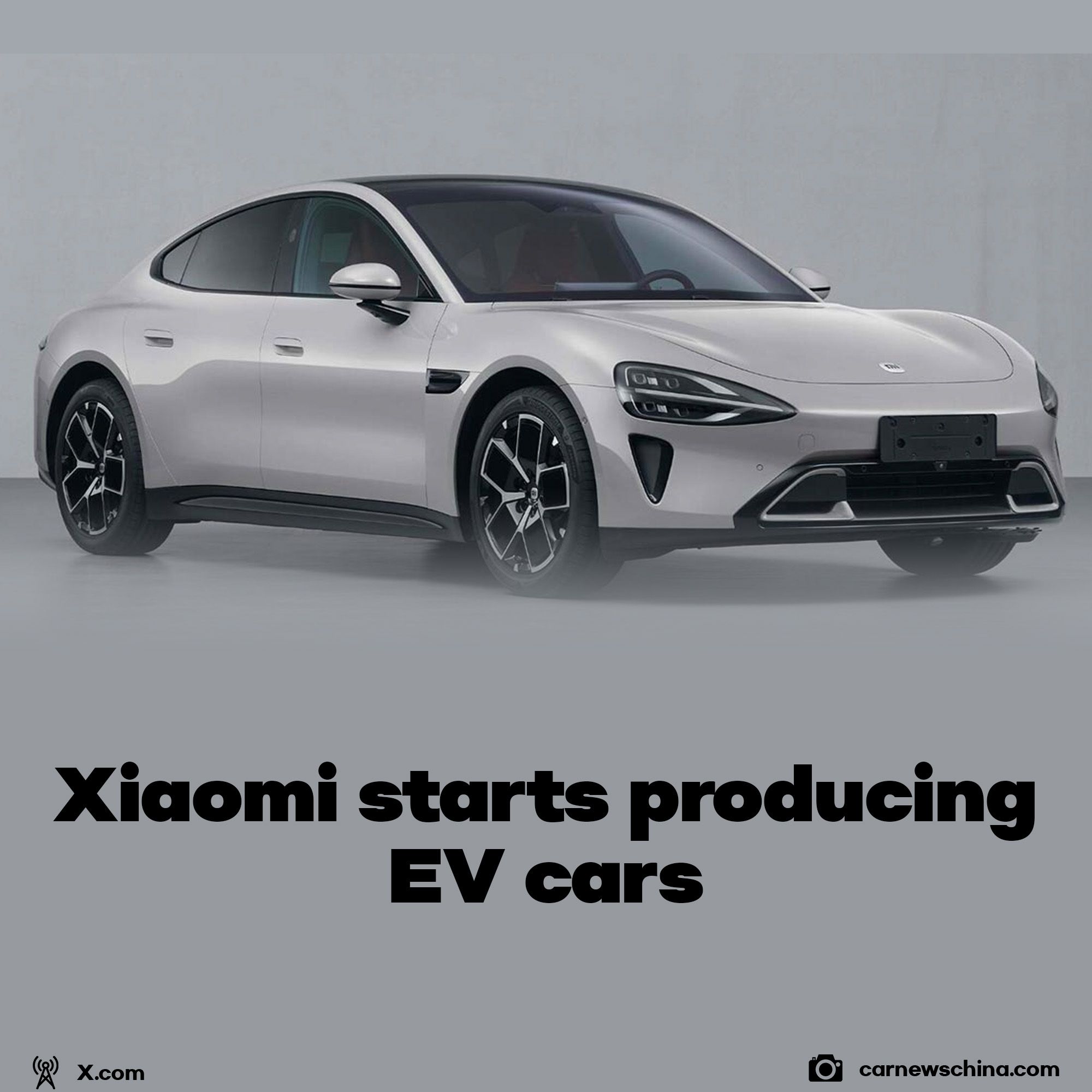 Xiaomi starts producing EV cars