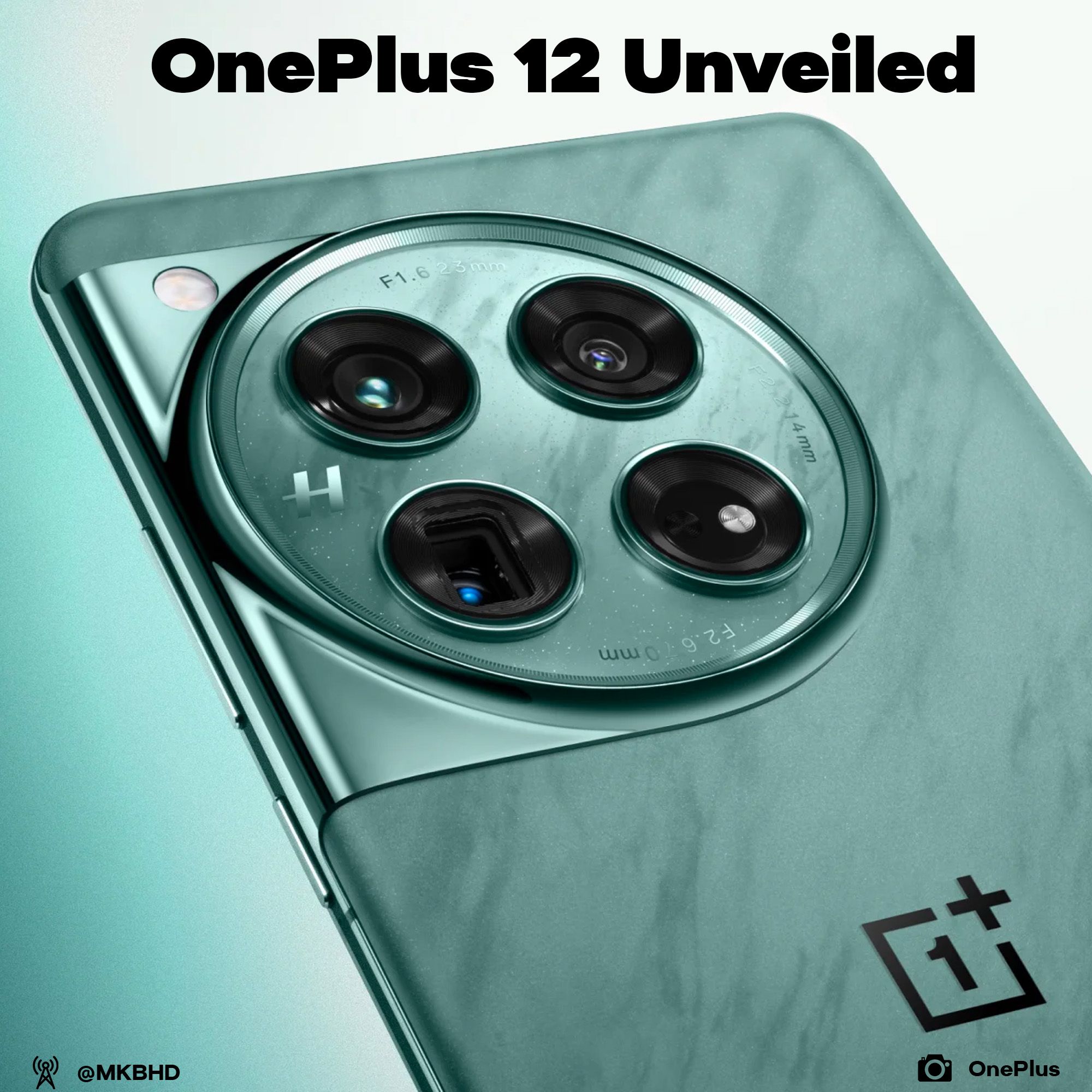 OnePlus 12 unveiled