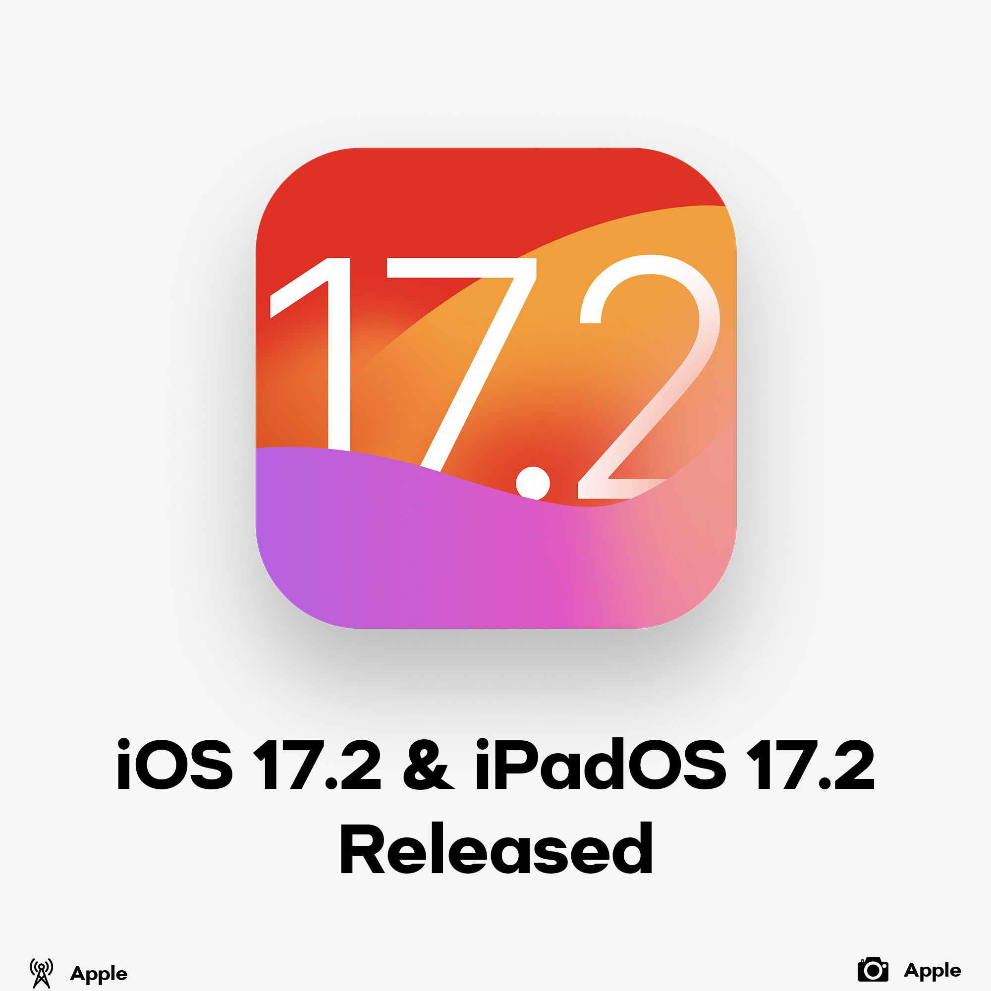 iOS 17.2 released