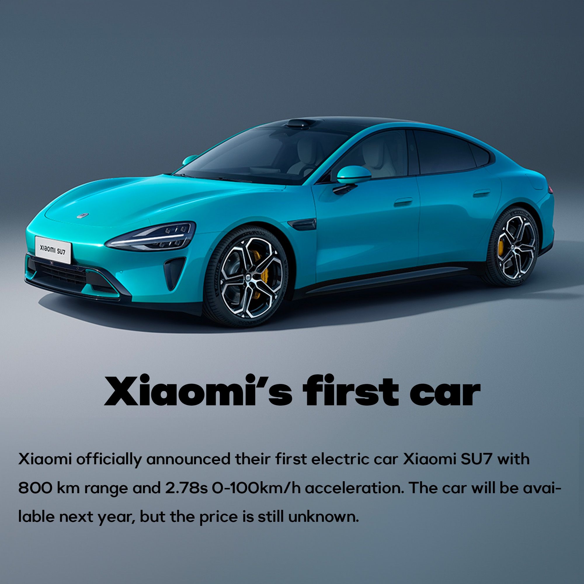 Xiaomi's first car