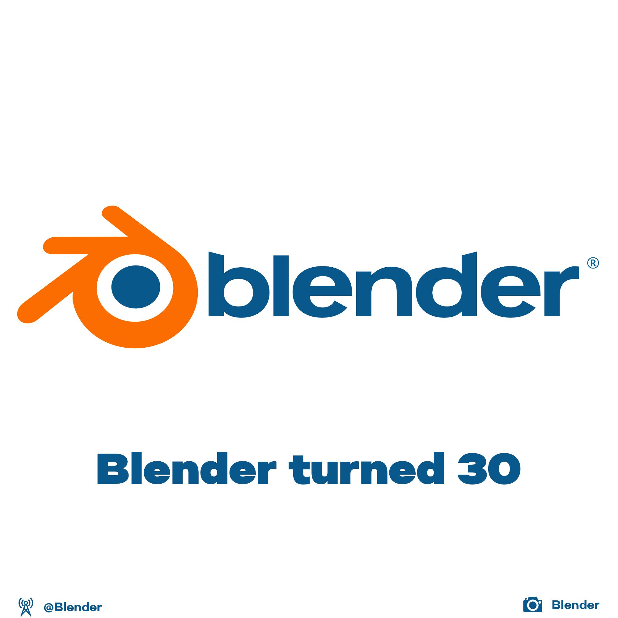 Blender turns 30