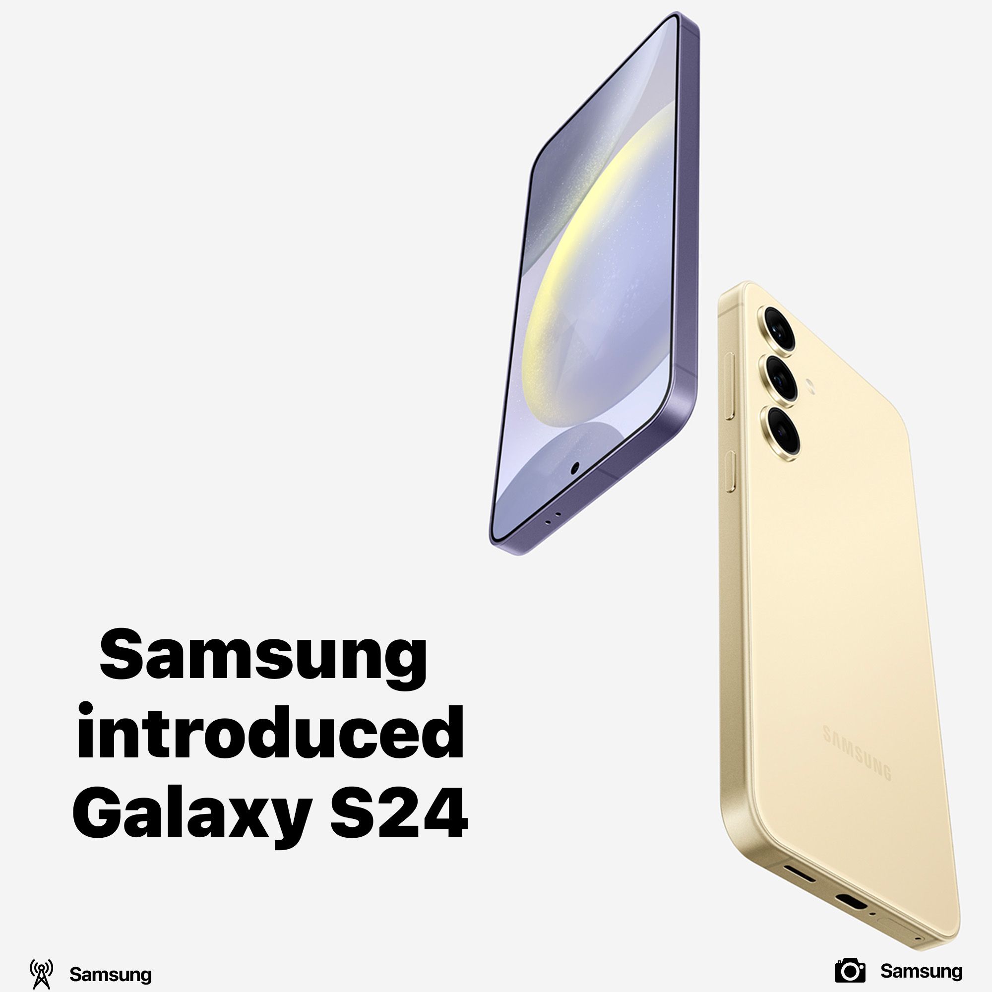 Samsung introduced Galaxy S24