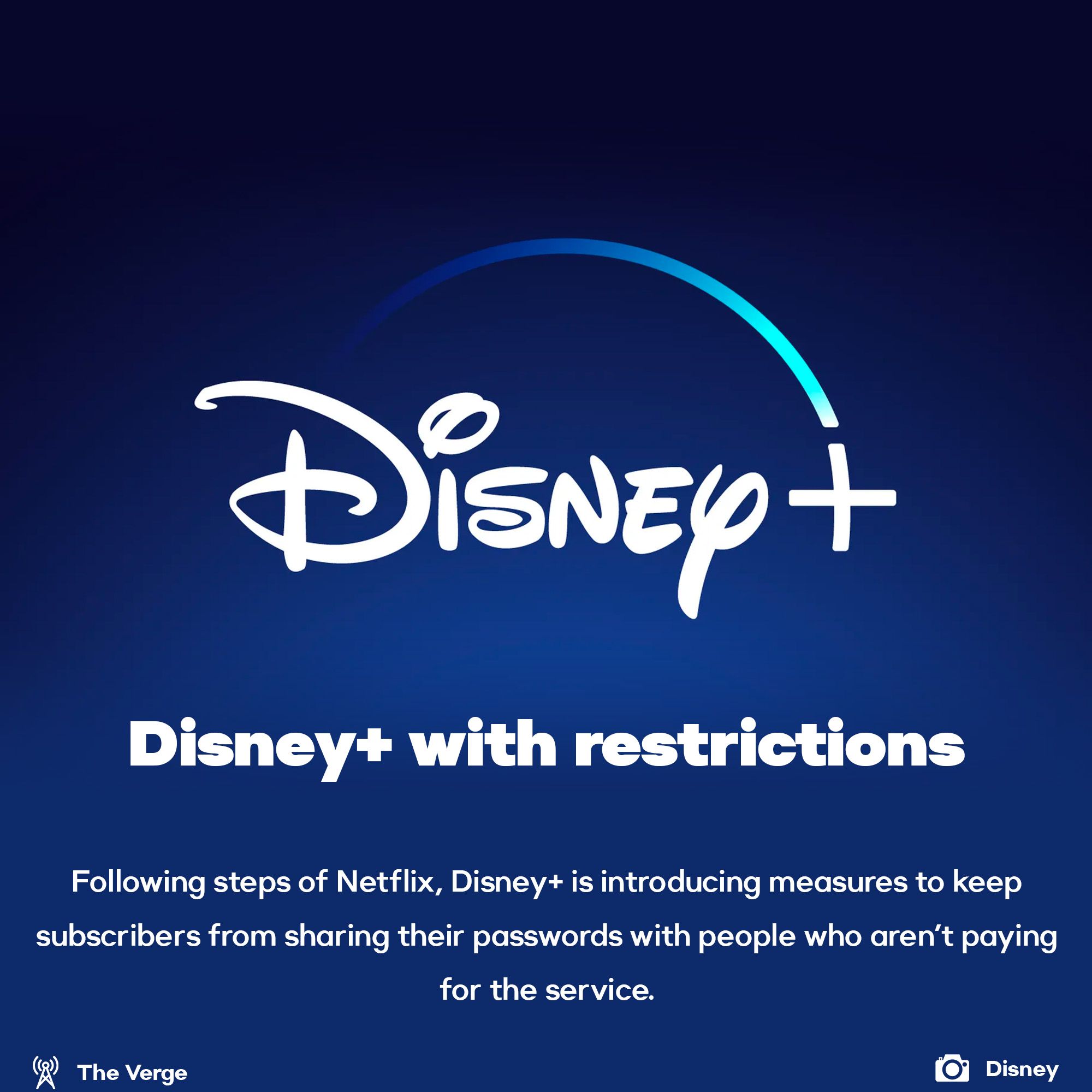 Disney+ started password sharing crackdown