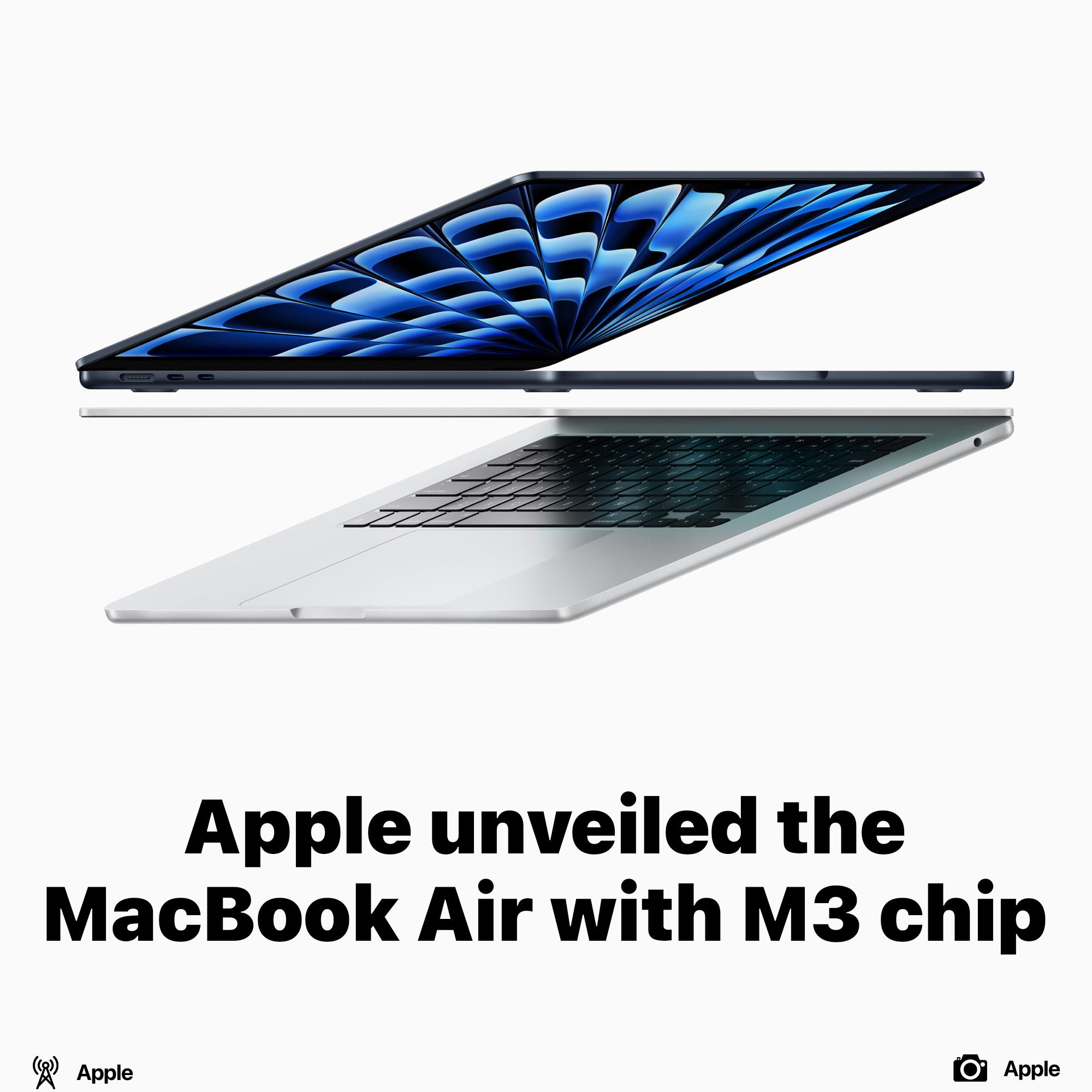 Apple unveiled MacBook Air M3