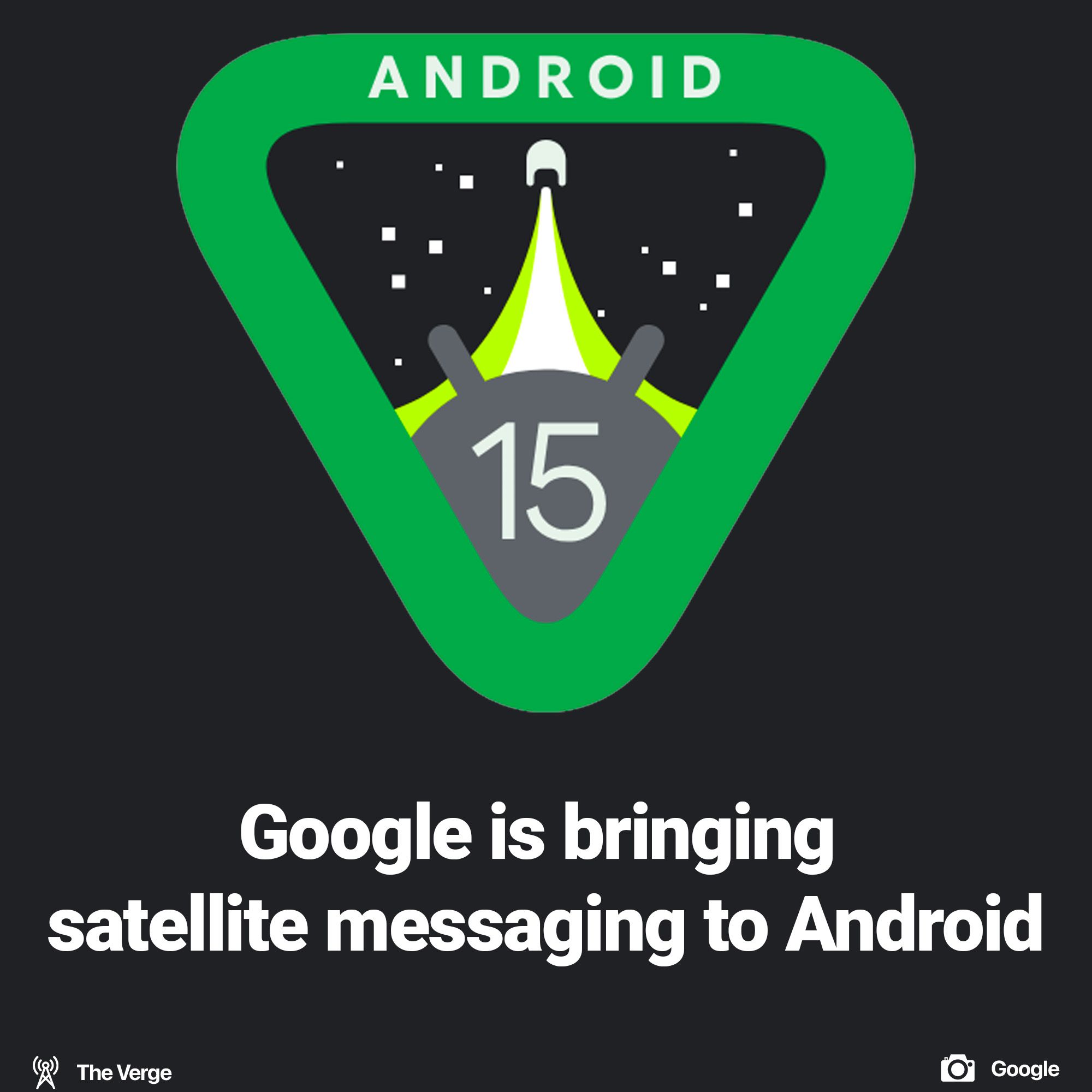 Satellite messaging coming to Android