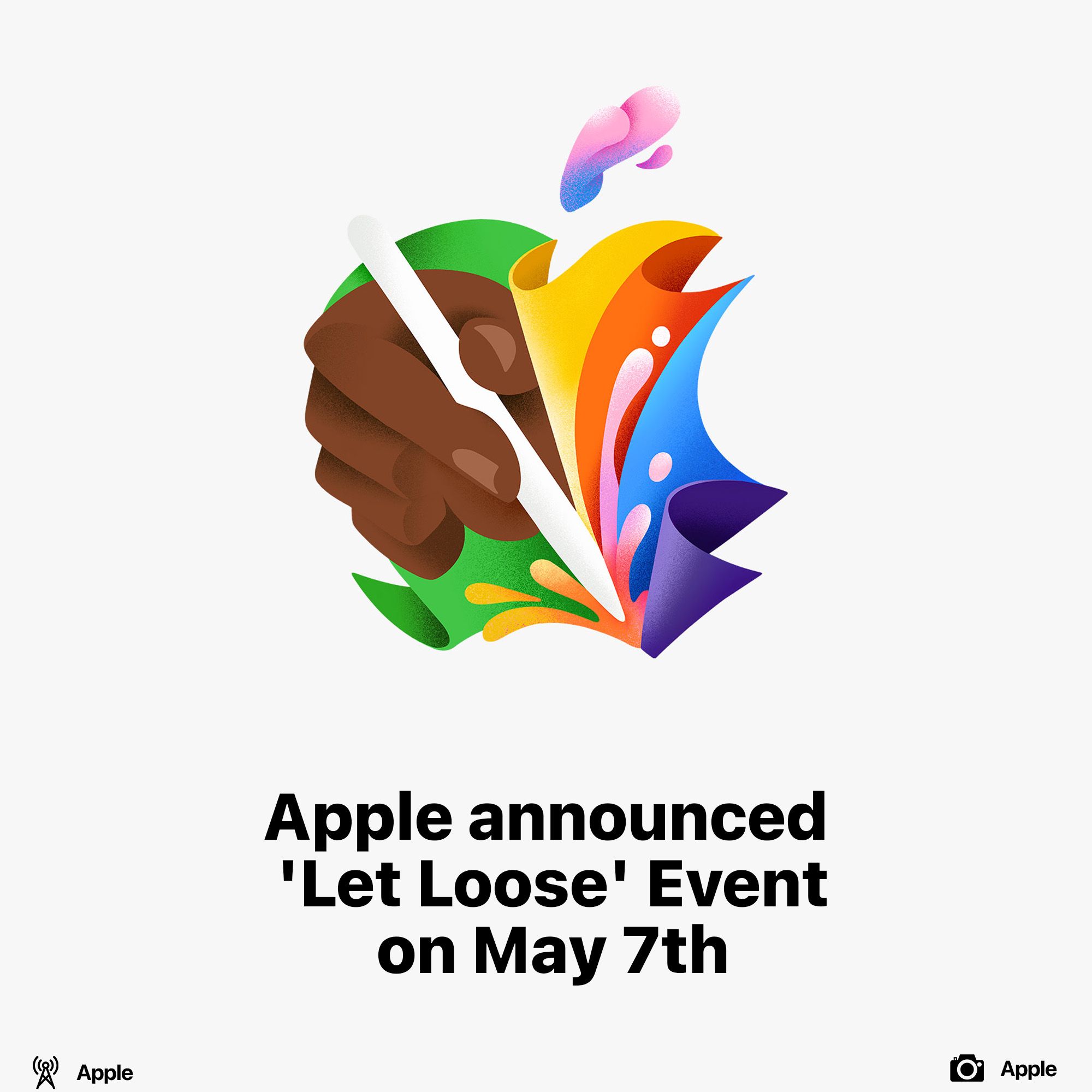 Next Apple event coming May 7th