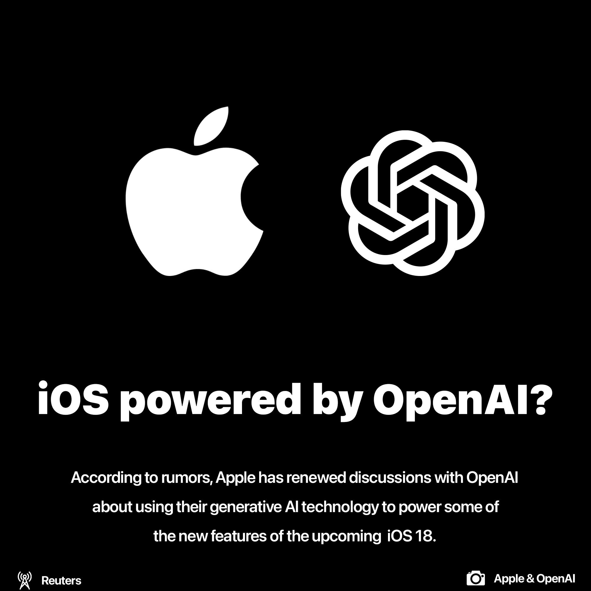 iOS powered by OpenAI