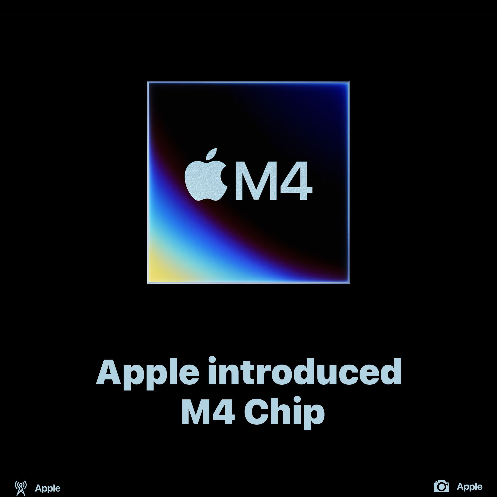 Apple introduced M4Chip